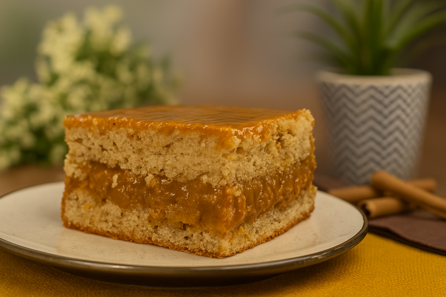 Receita de Bolo de Churros com Tostines Especiarias