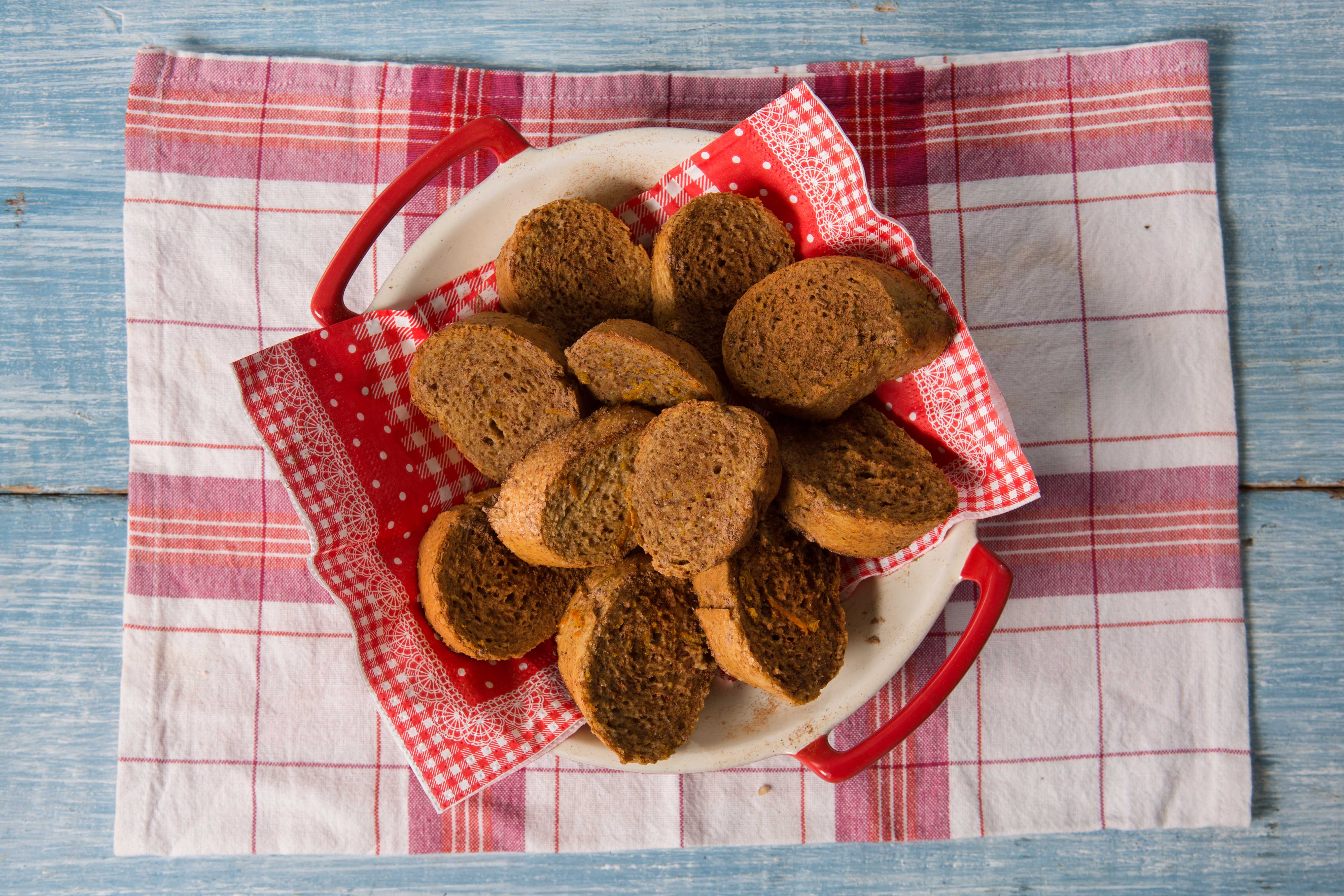 Rabanada Assada de Pão Integral