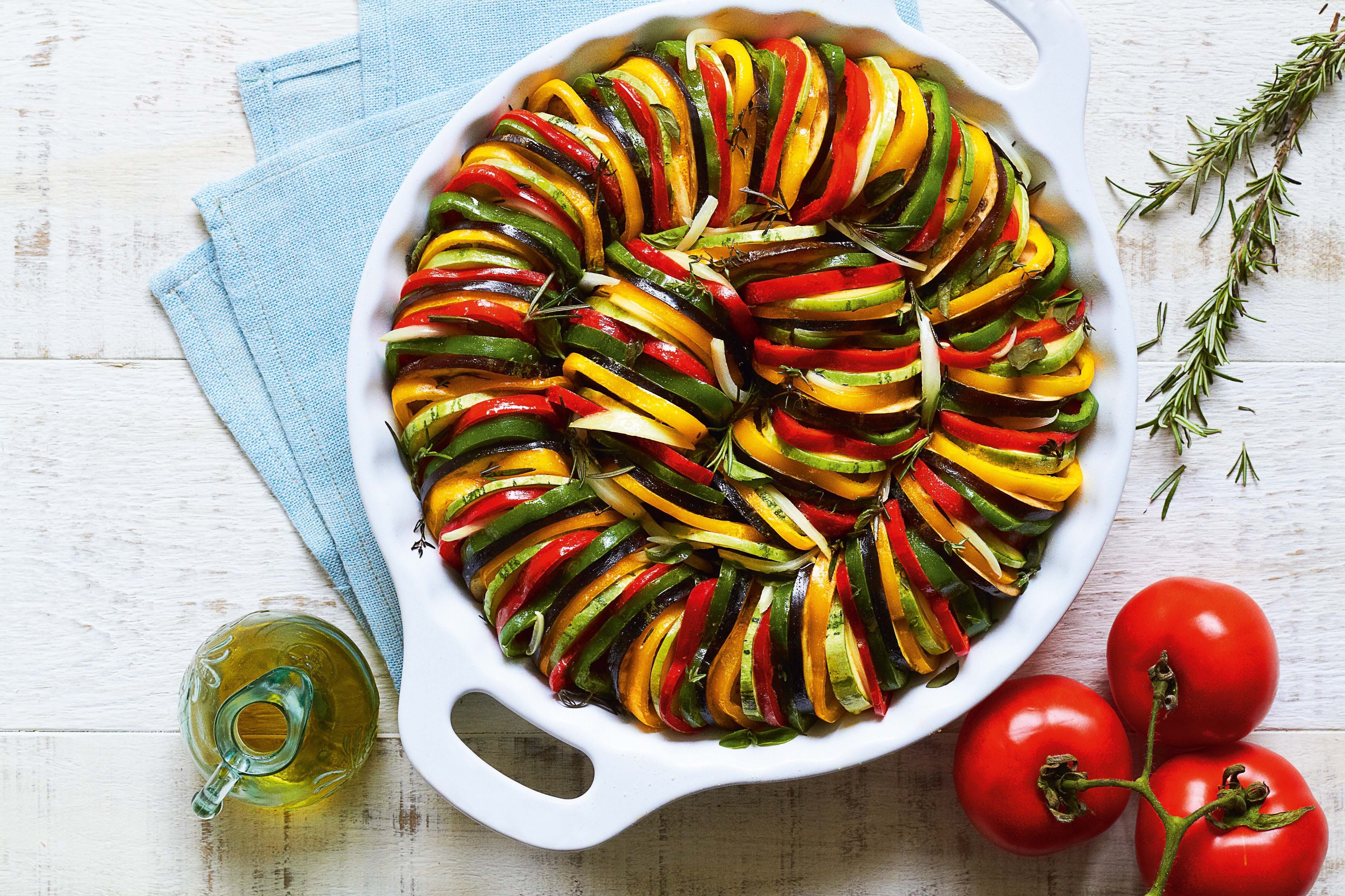 Ratatouille de Forno Fácil: Legumes Assados