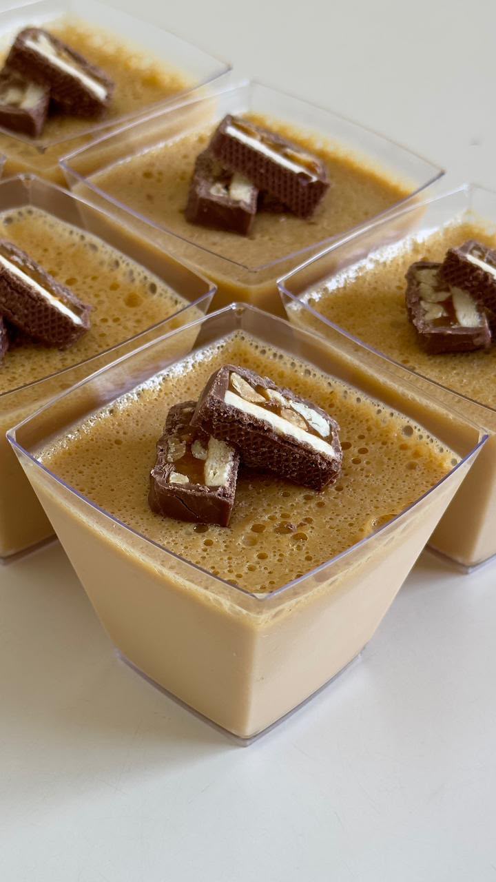 Receita de Mousse de Doce de Leite