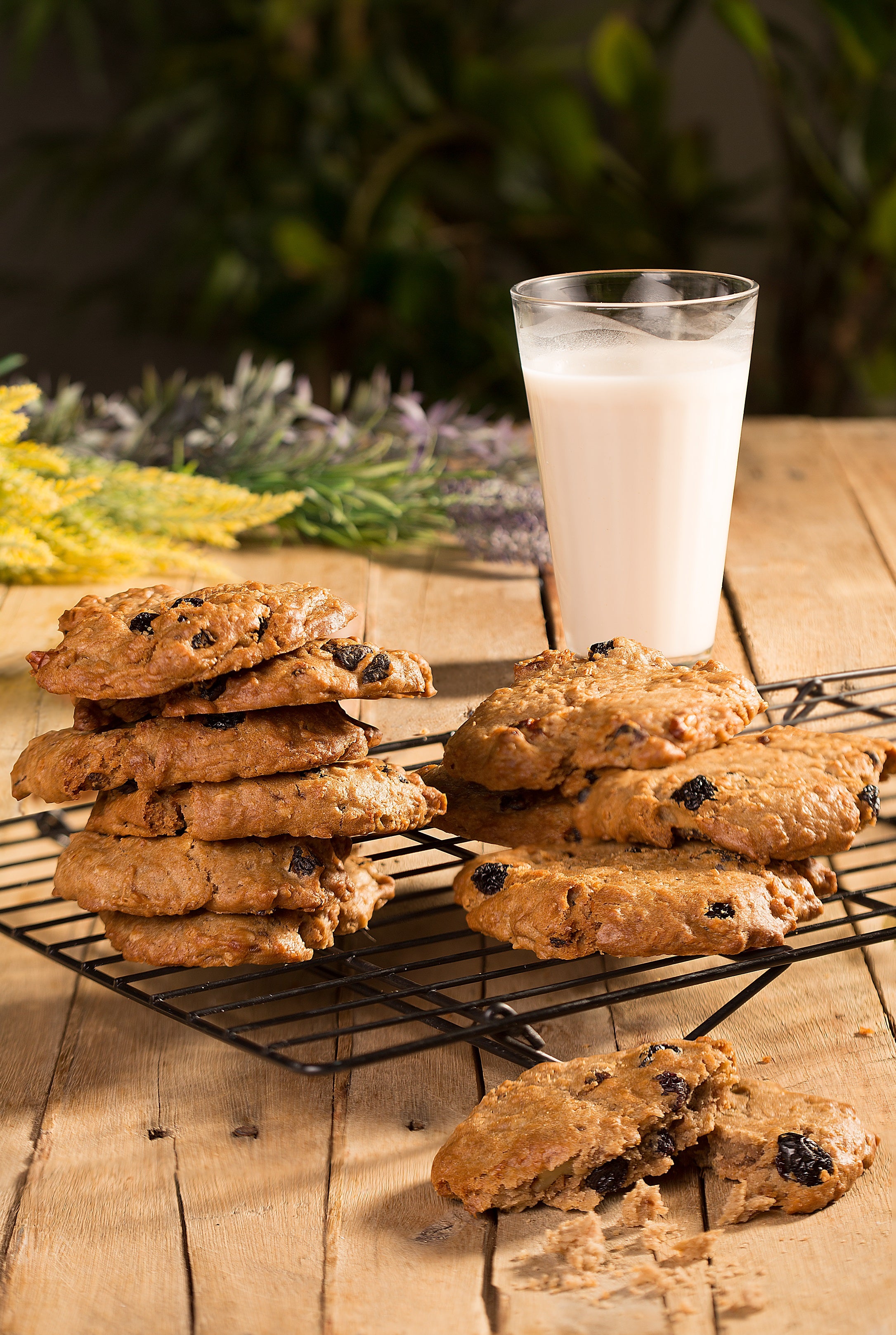 Cookies com Nuts e Berries
