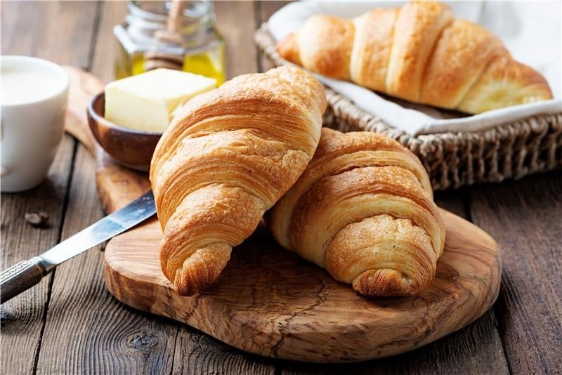 Receita de croissant folhado e crocante