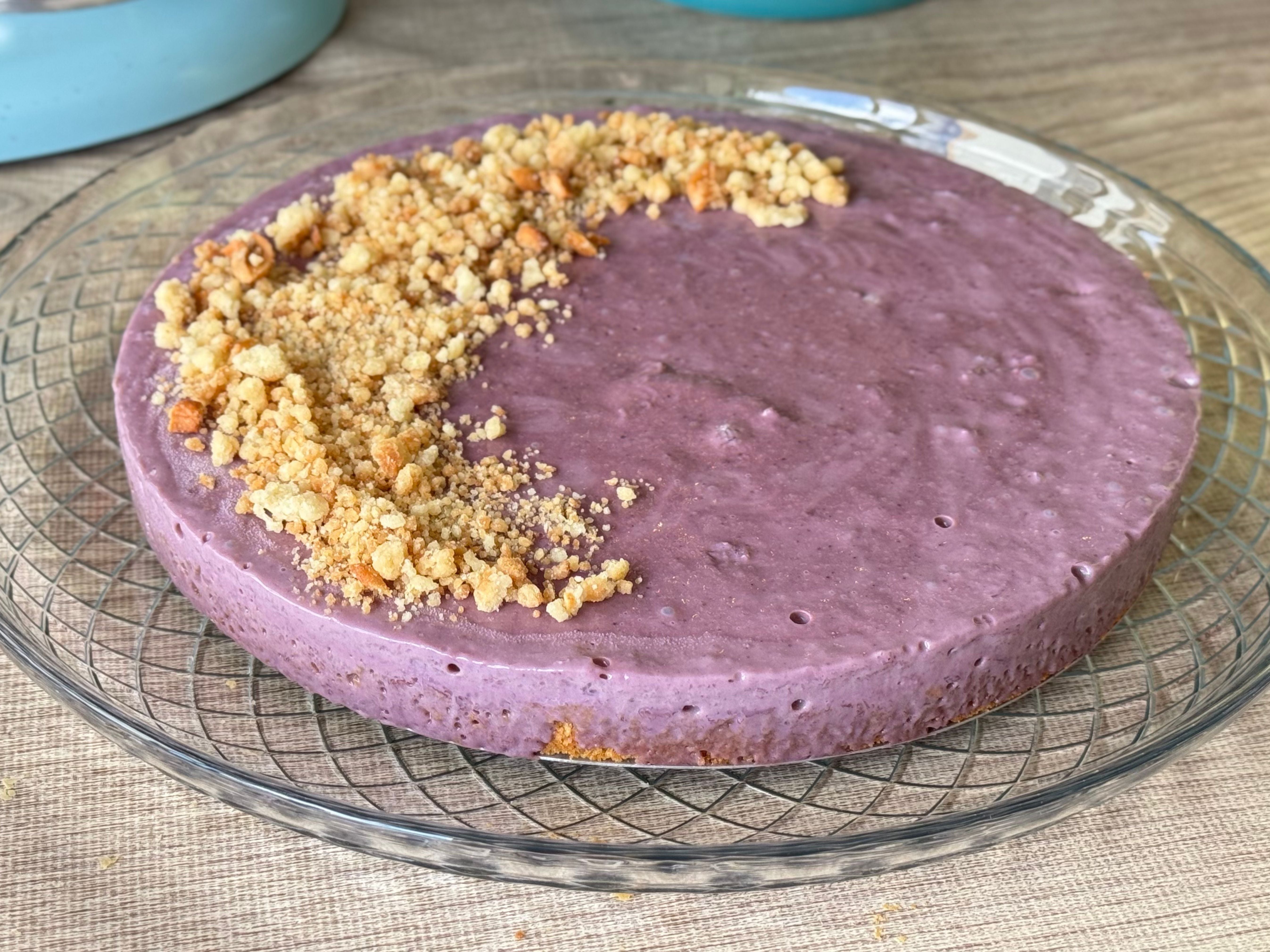 Receita de Cheesecake de Açaí