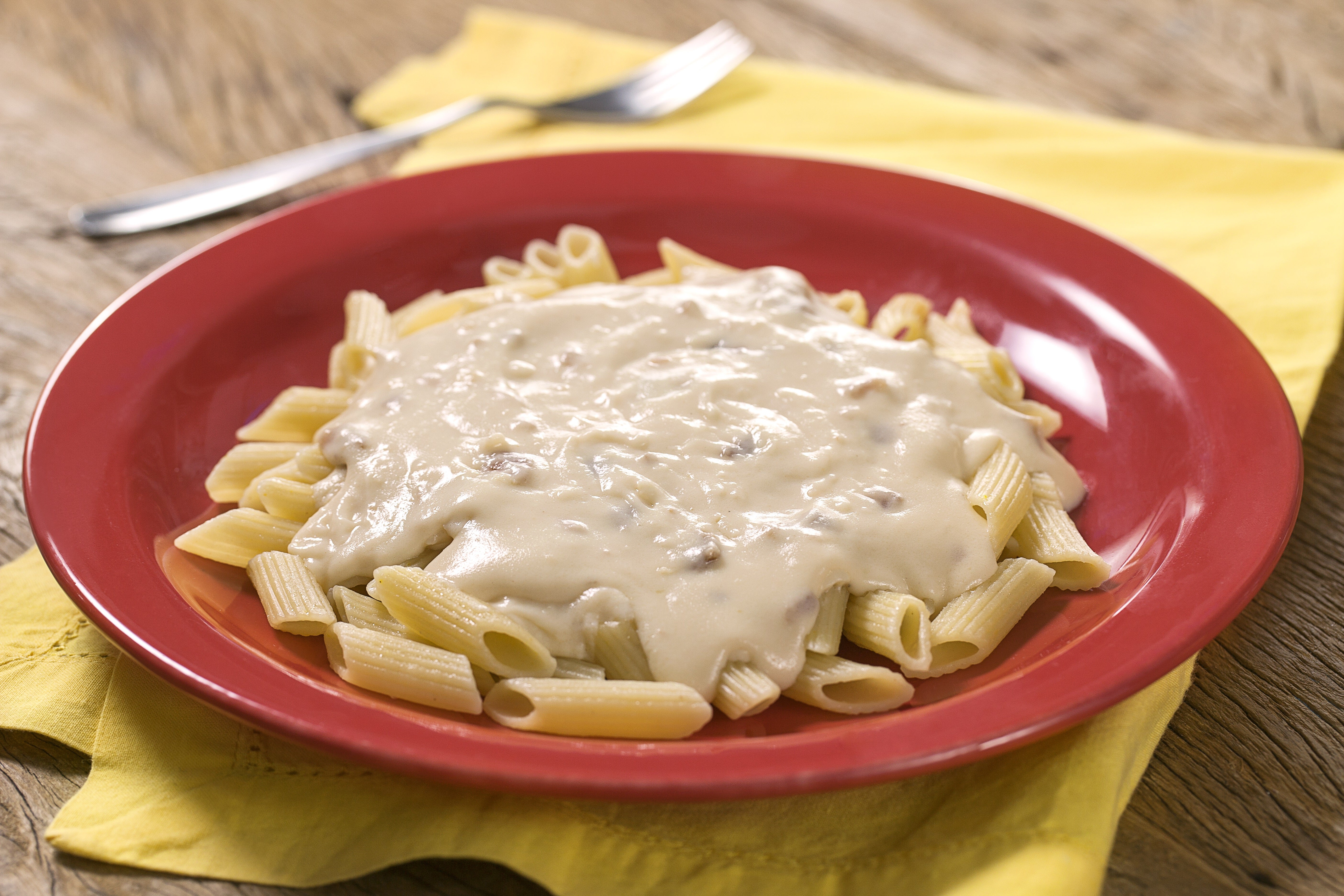 Macarrão ao Molho de Creme de Cebola Maggi e Leite Ninho Forti+