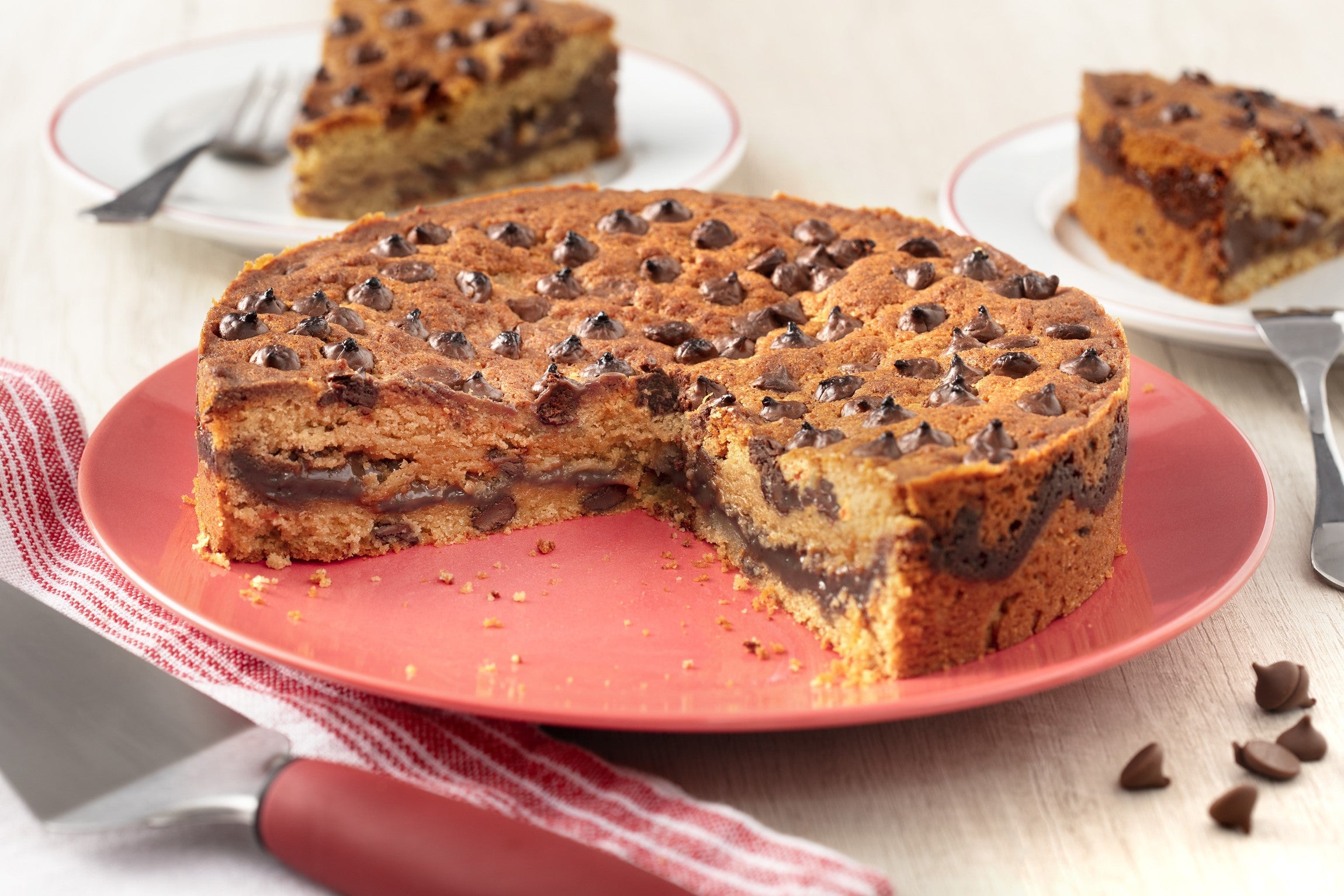 Torta Cookie com Brigadeiro