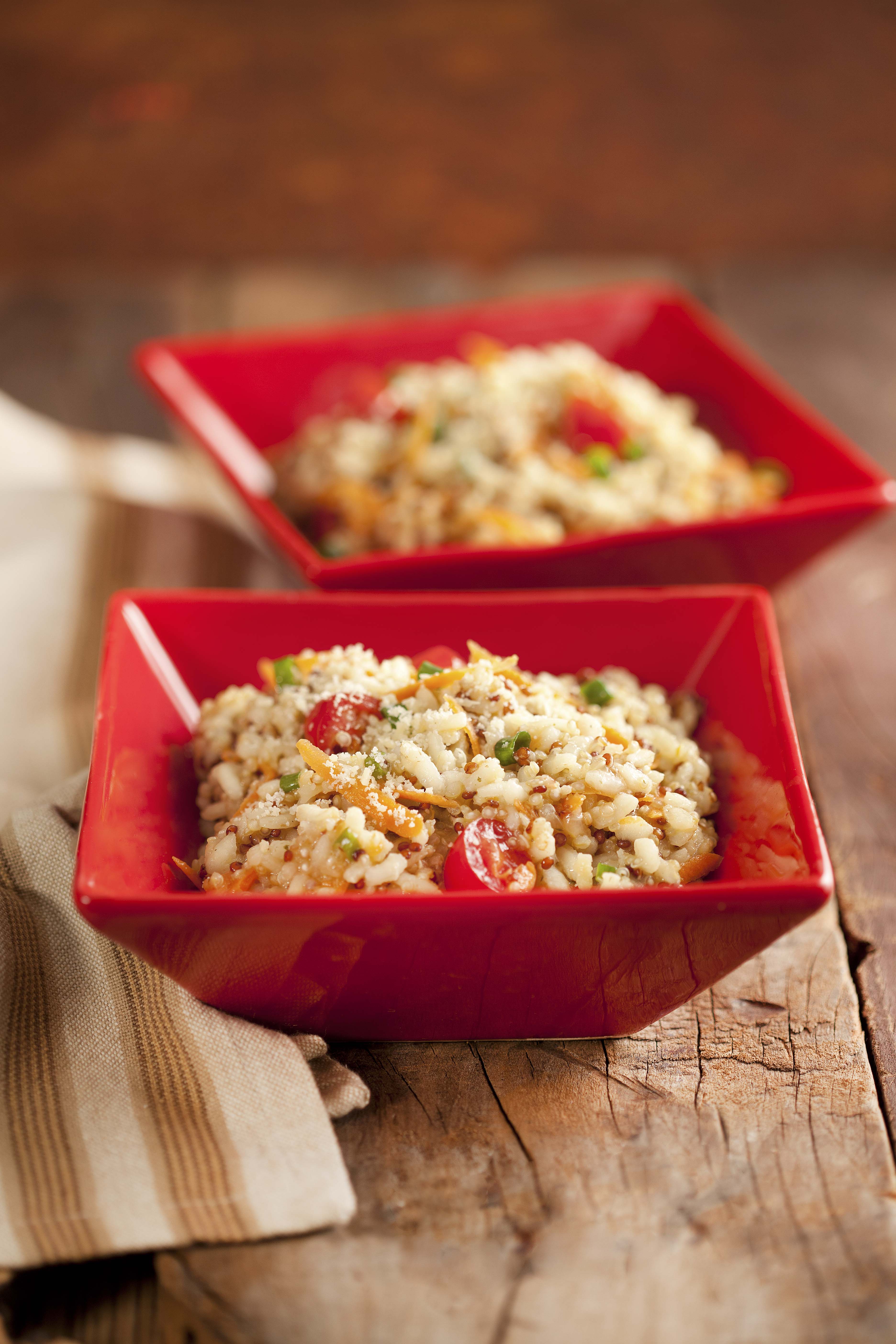 Risoto de Quinoa com Limão Siciliano