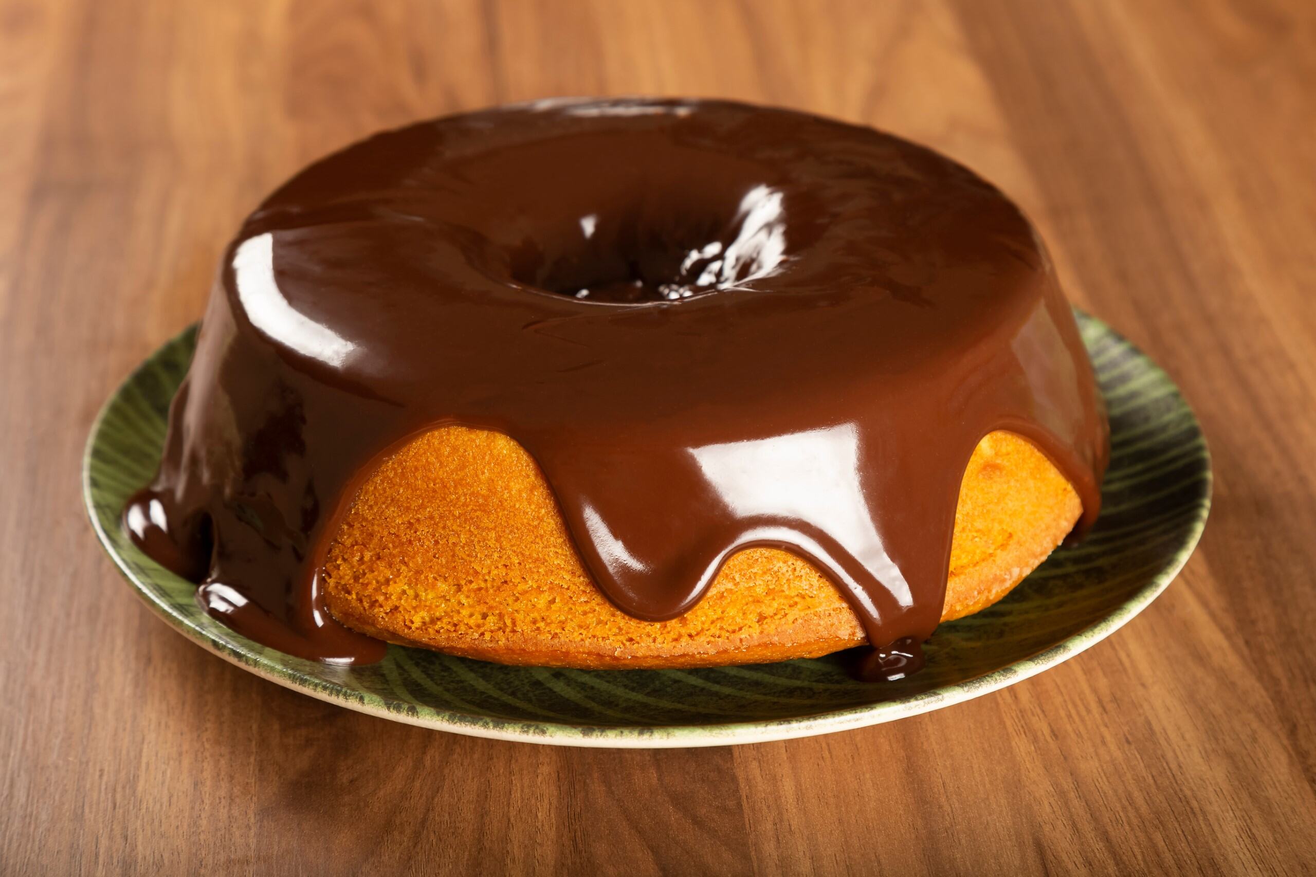 Receita de Bolo de Cenoura Delícia