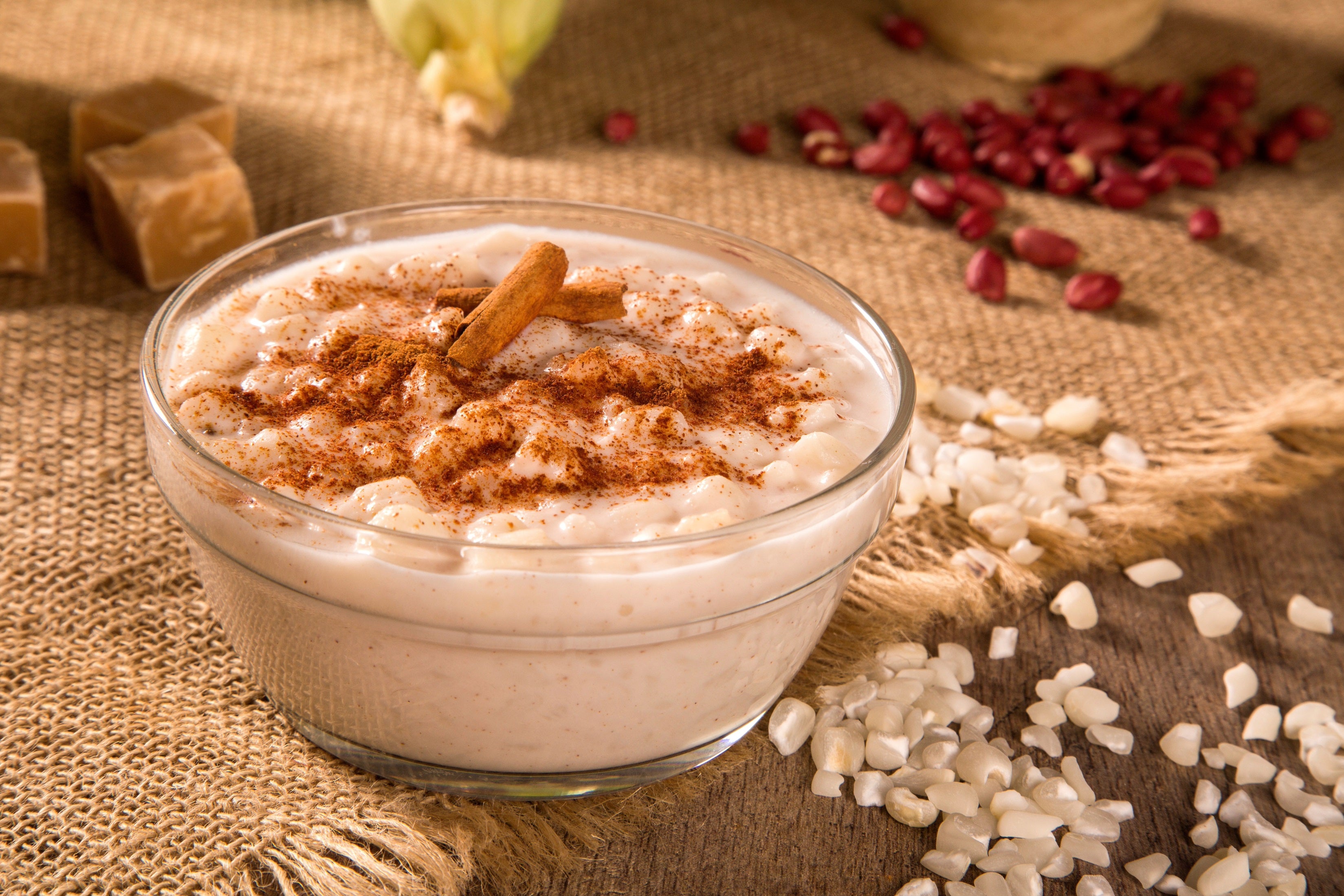 Receita de Canjica Cremosa