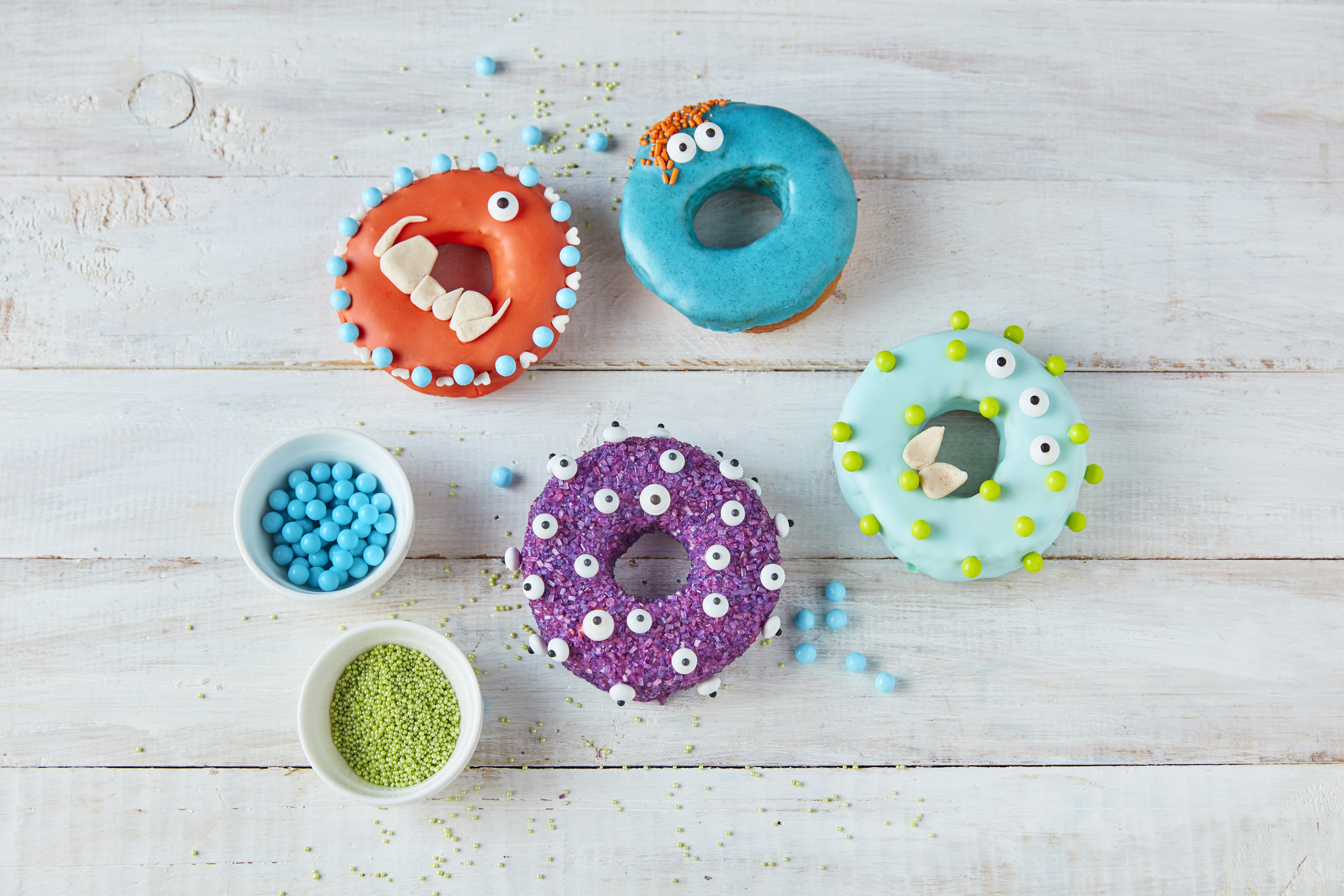 Receita de Donuts Monstro