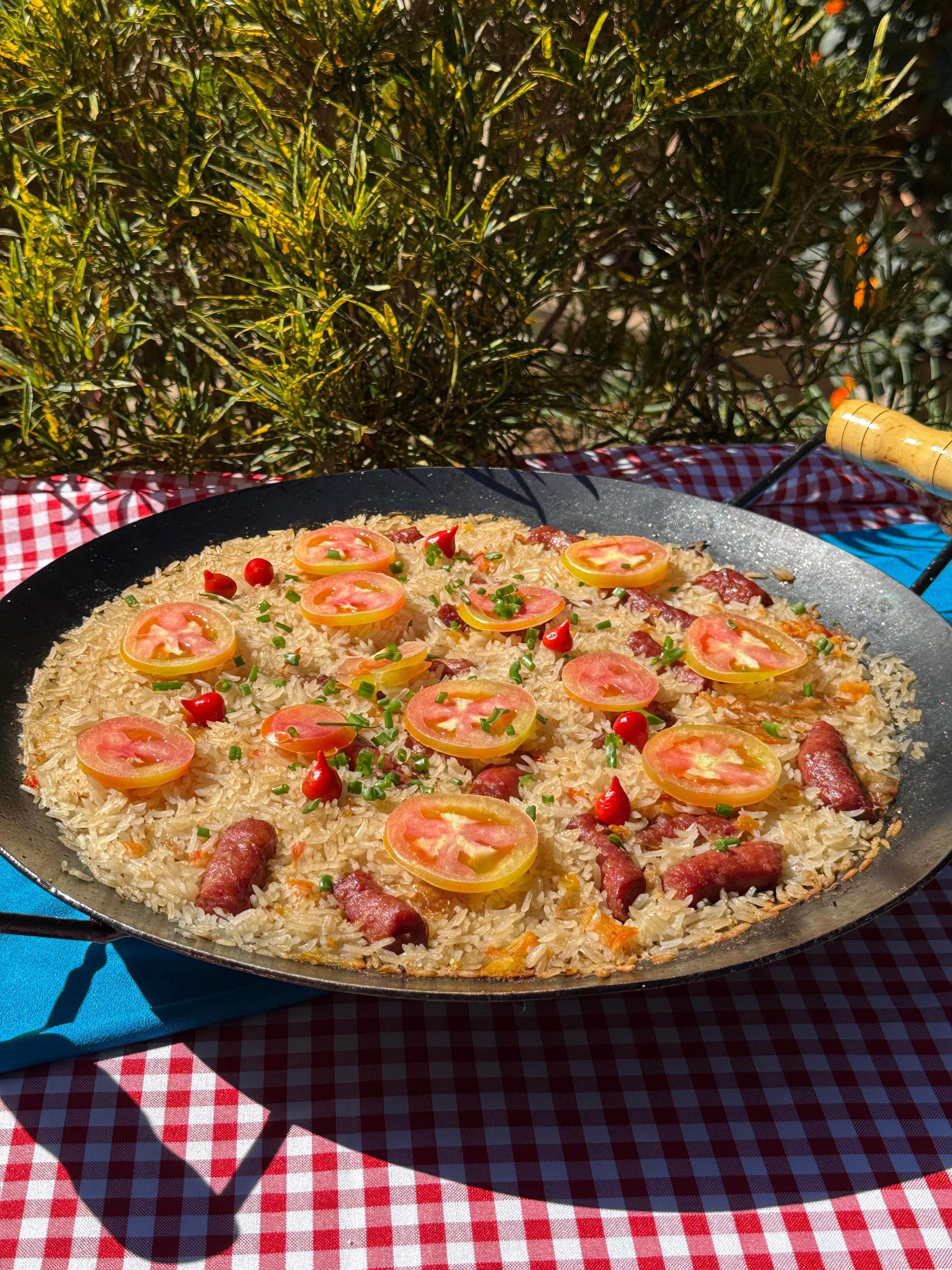 Receita de Arroz com Linguiça com MAGGI Caldo de Legumes