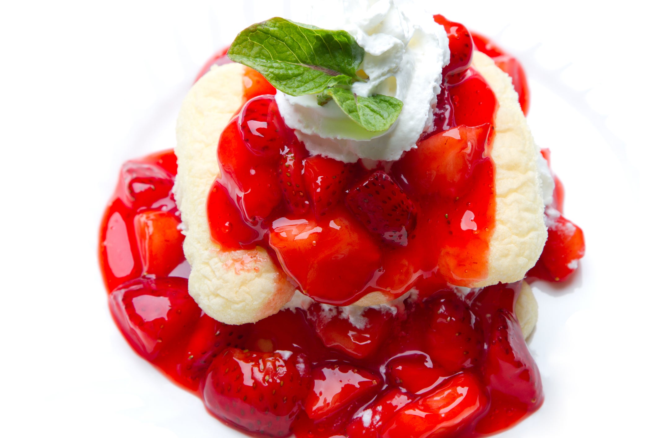 Receita de Cremoso de Baunilha com Molho de Frutas Vermelhas