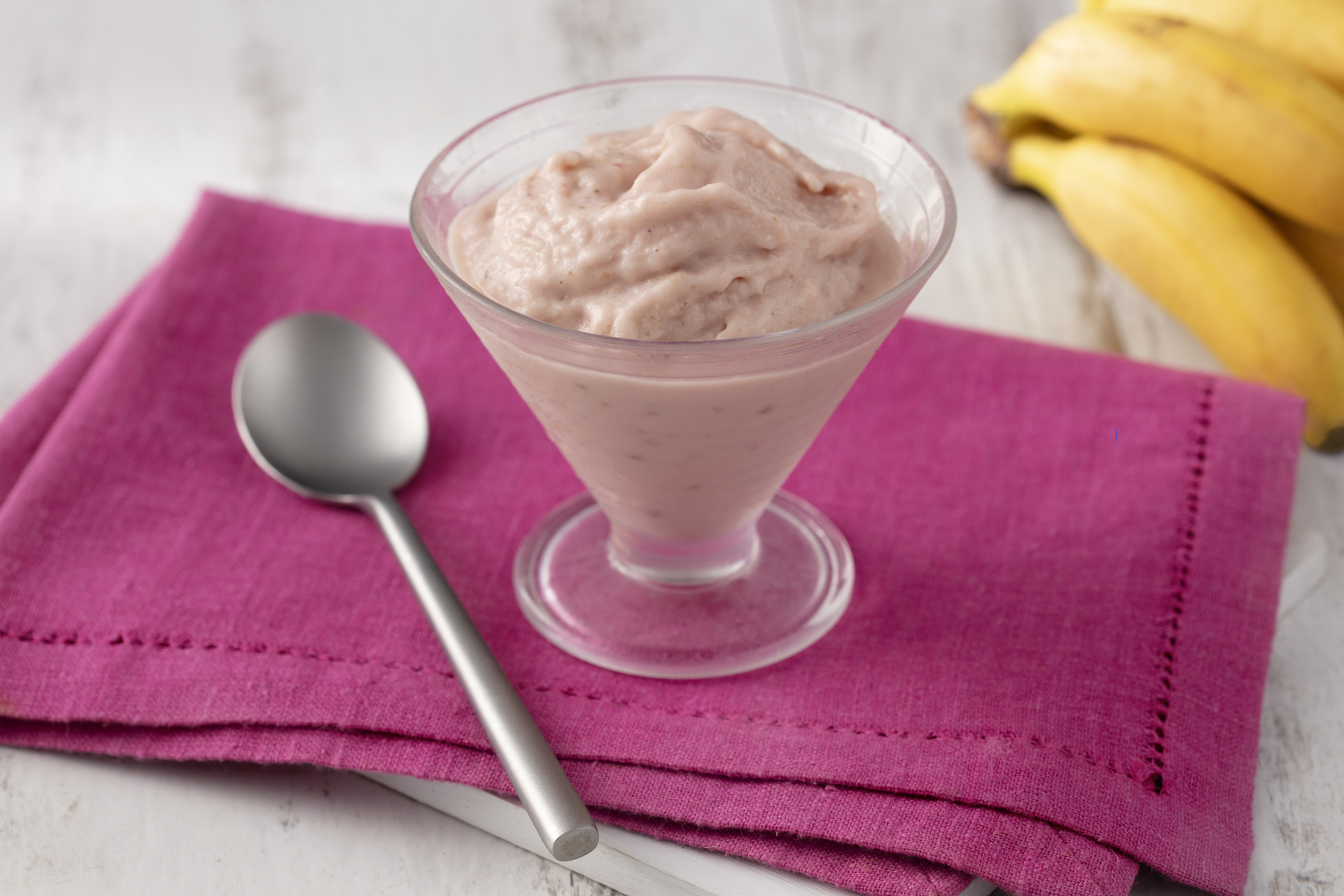 Frozen de Iogurte e Banana