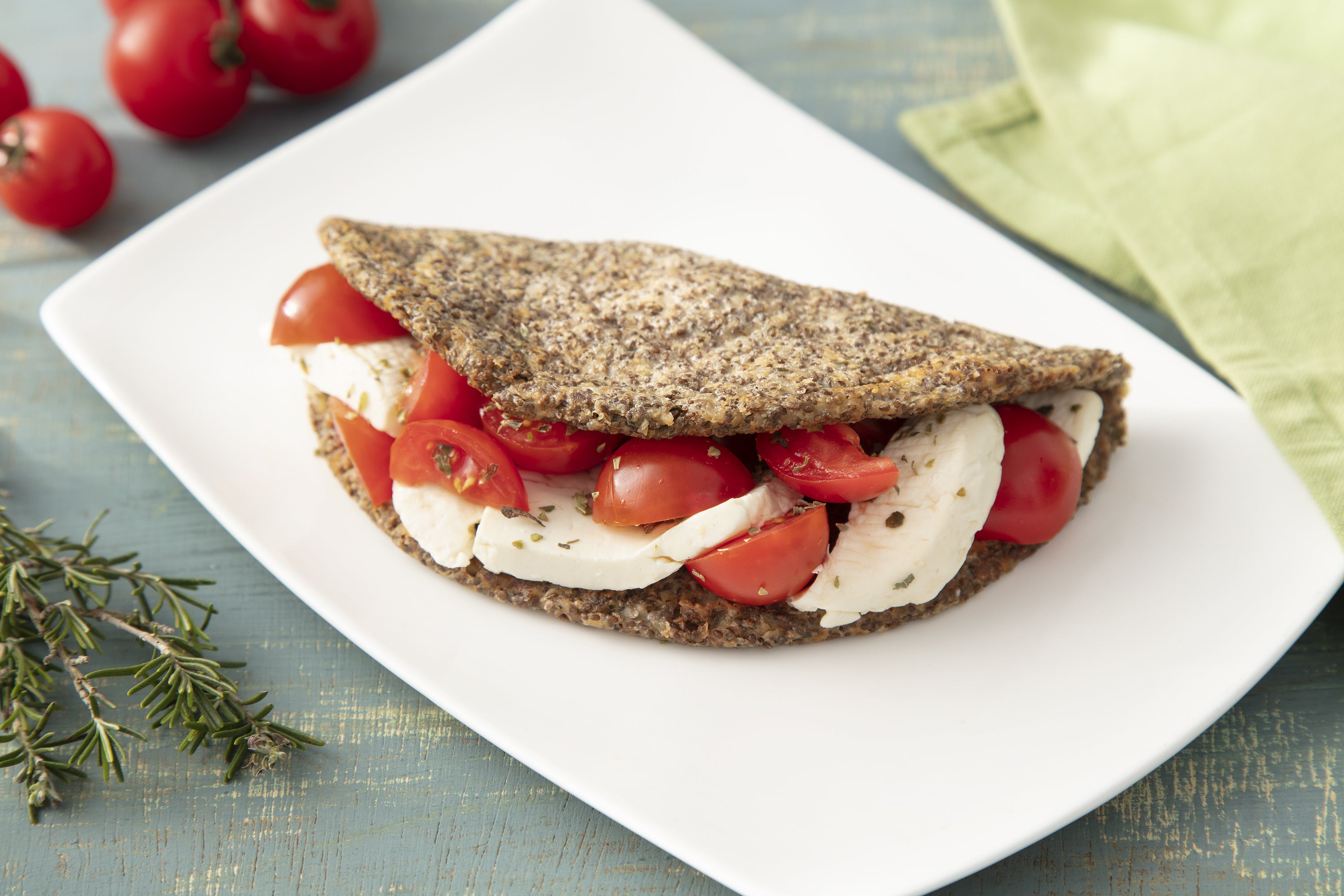 Panqueca de Aveia com Chia