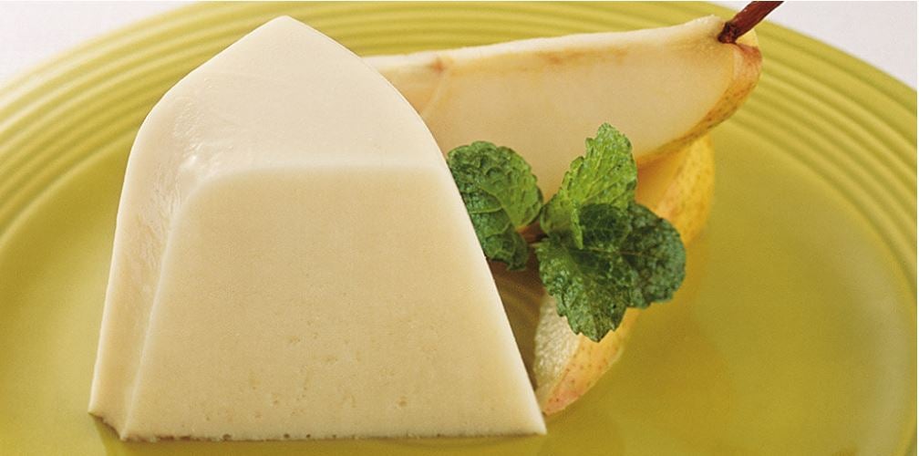 Receita de Flan de Pera