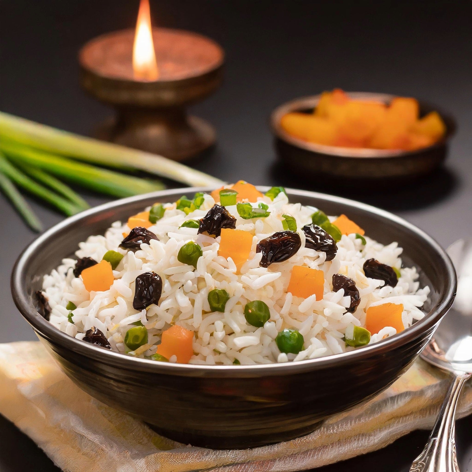 Receita de Arroz à Grega Colorido