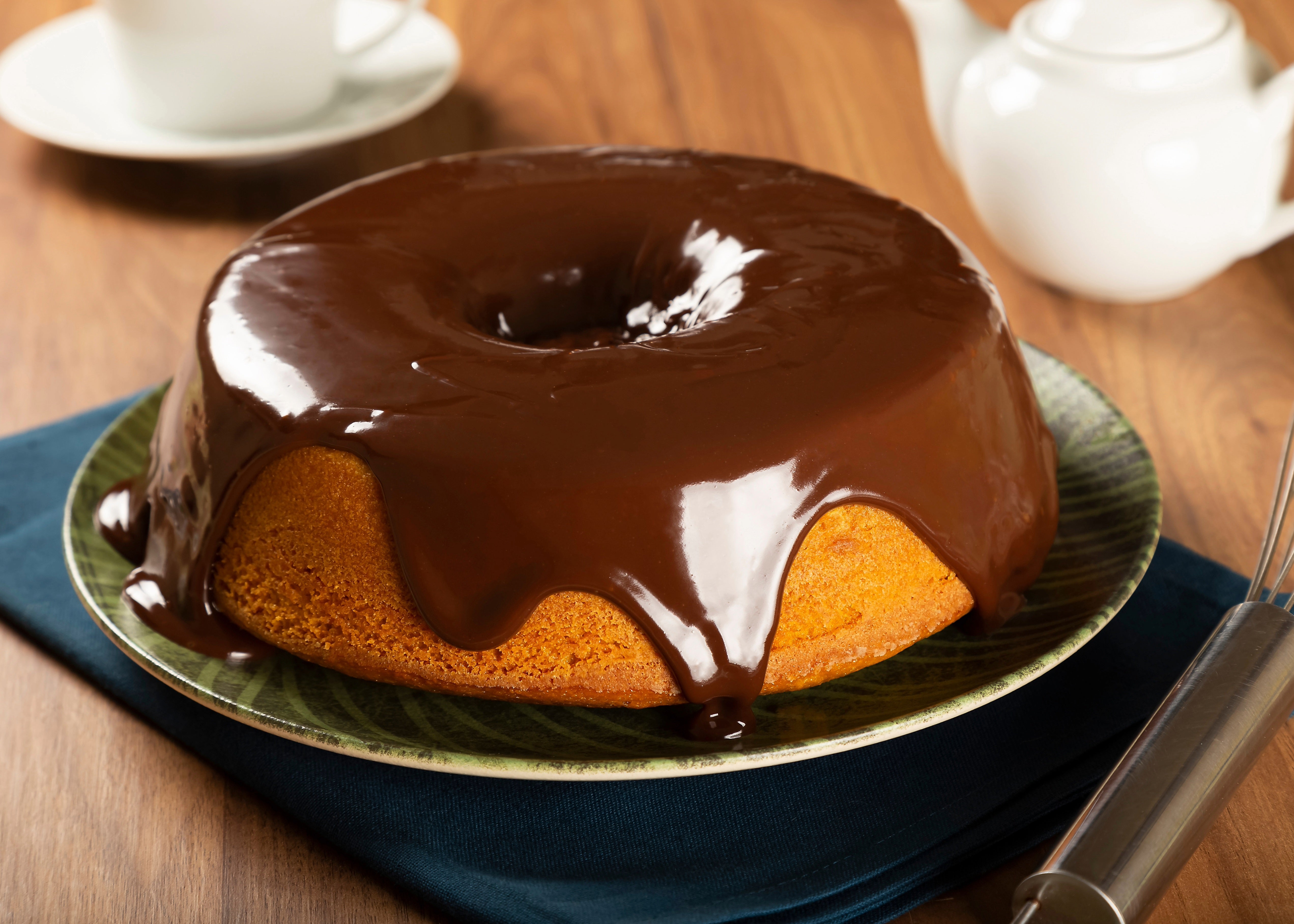 Receita de Bolo de Cenoura com Brigadeiro Para Vender