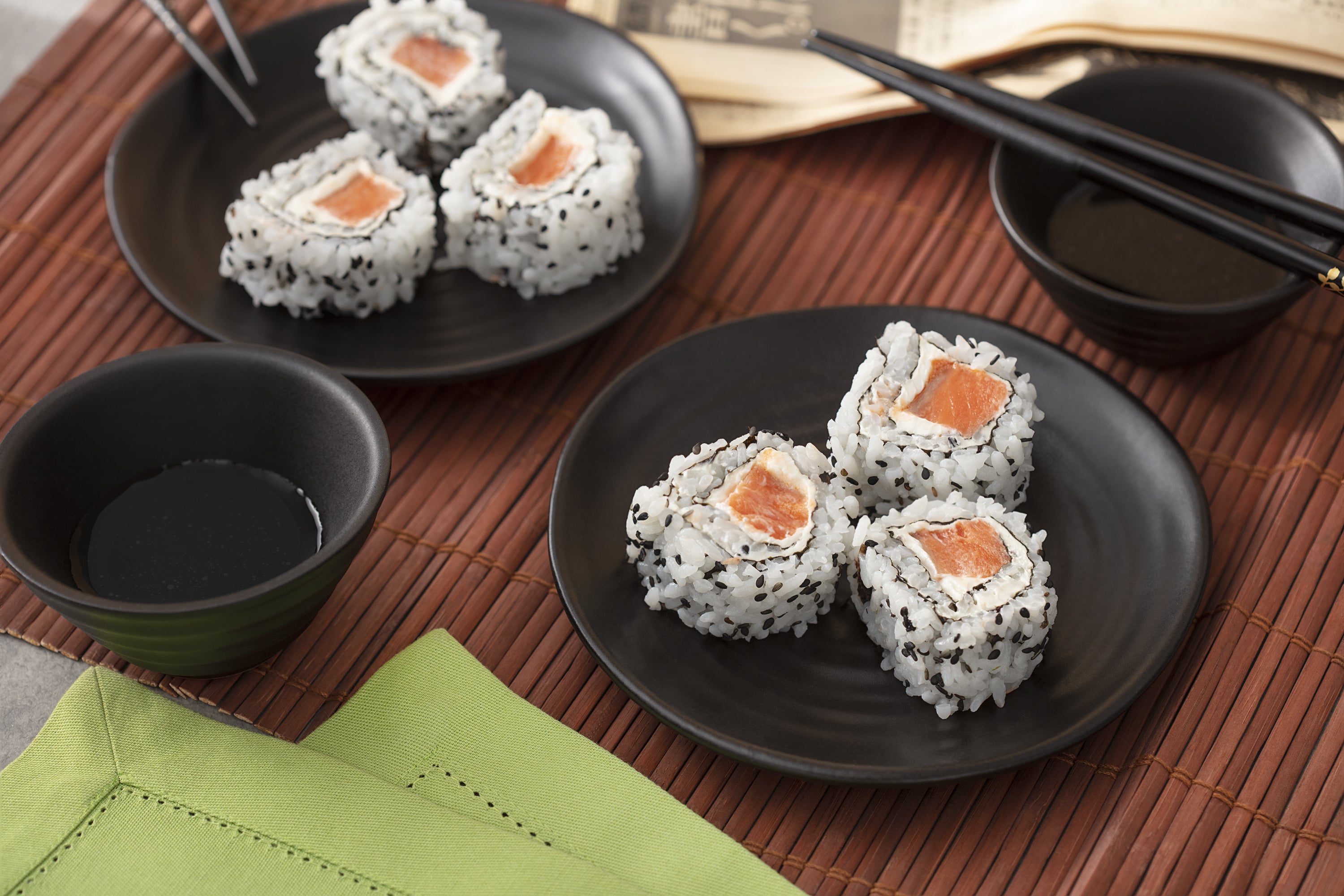 Uramaki Filadélfia de Salmão
