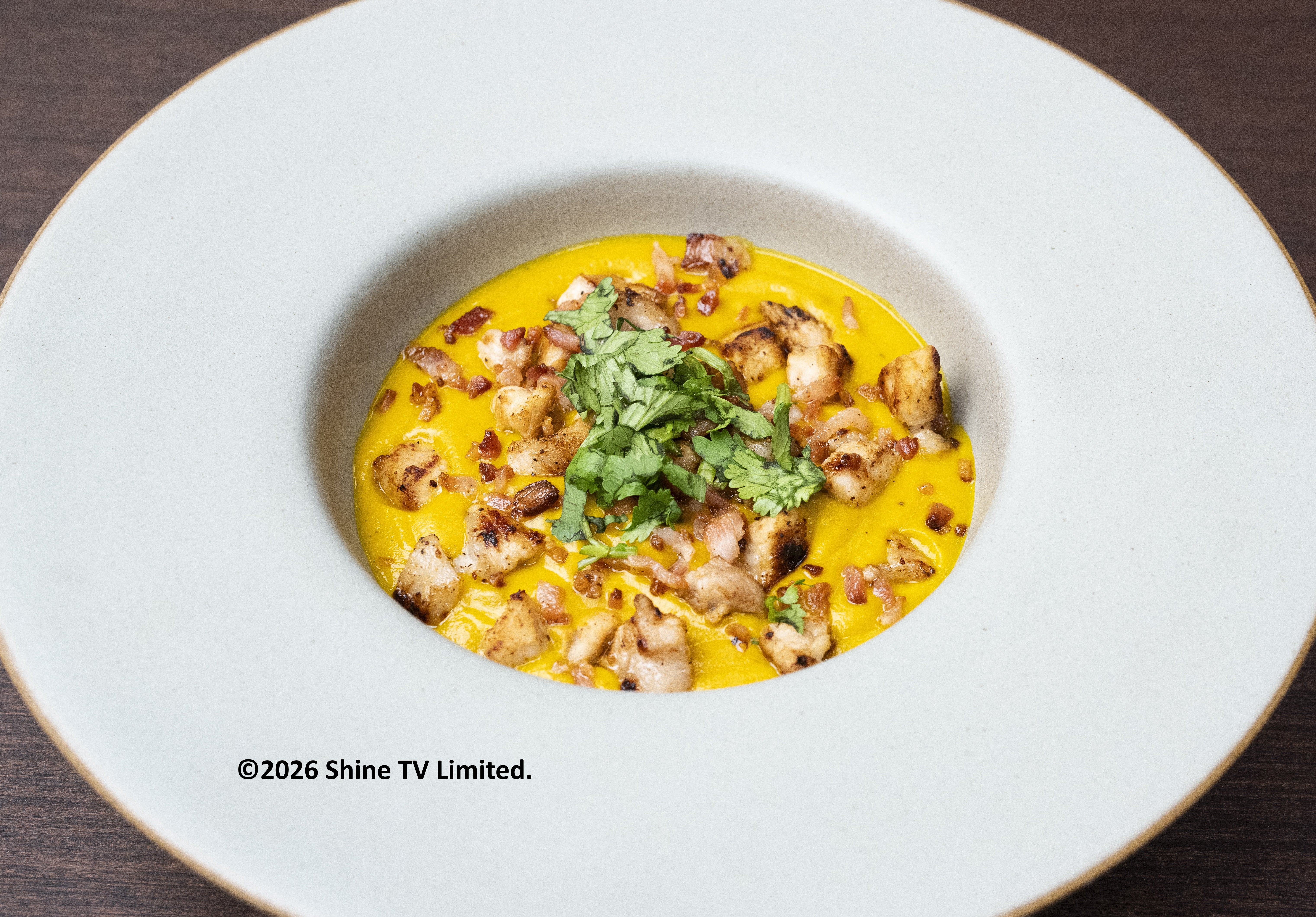 Receita de Creme de Abóbora Moranga com Bacon e Carne