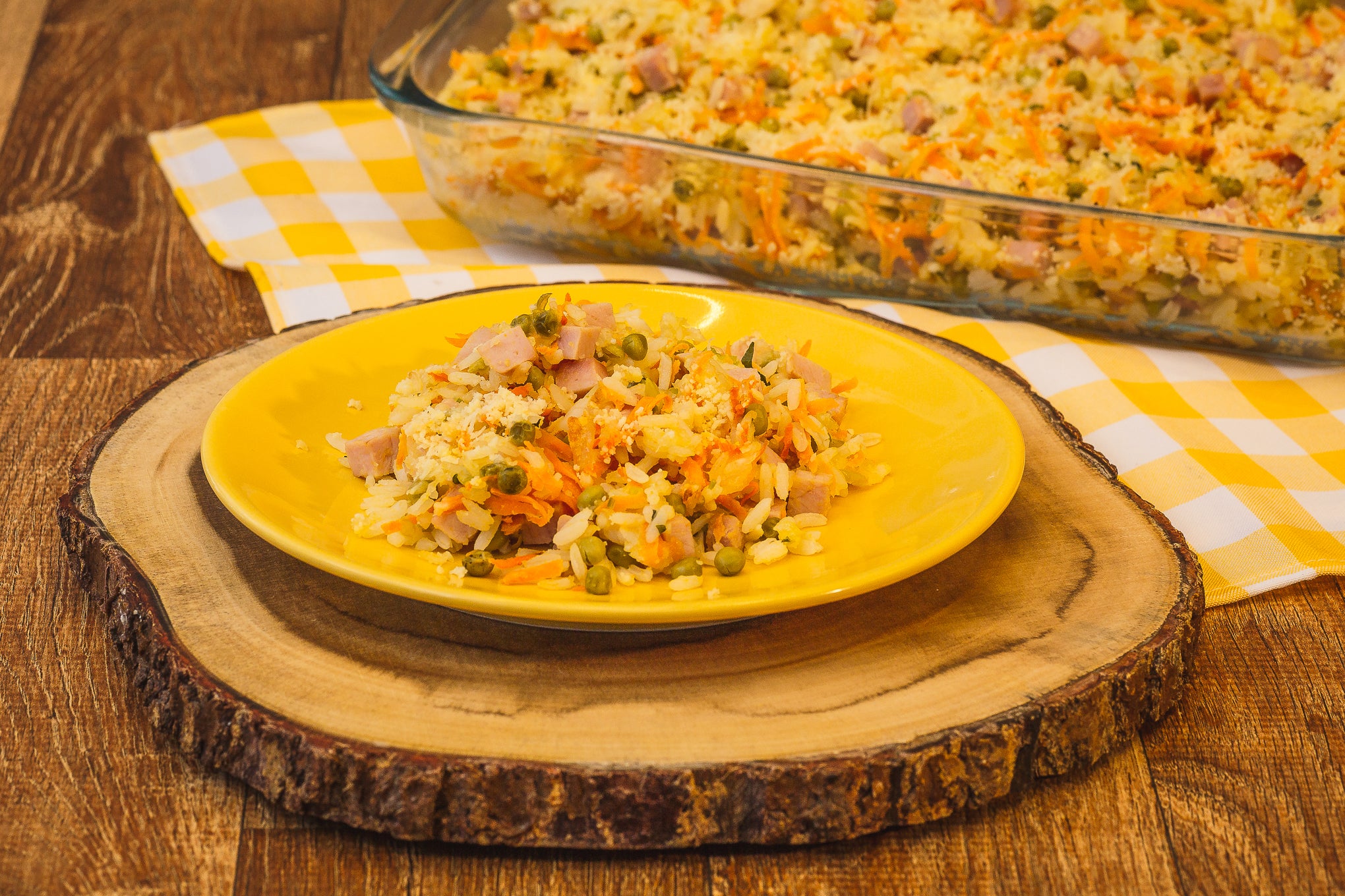 Arroz de Forno com Peito de Peru e Maggi Meu Segredo