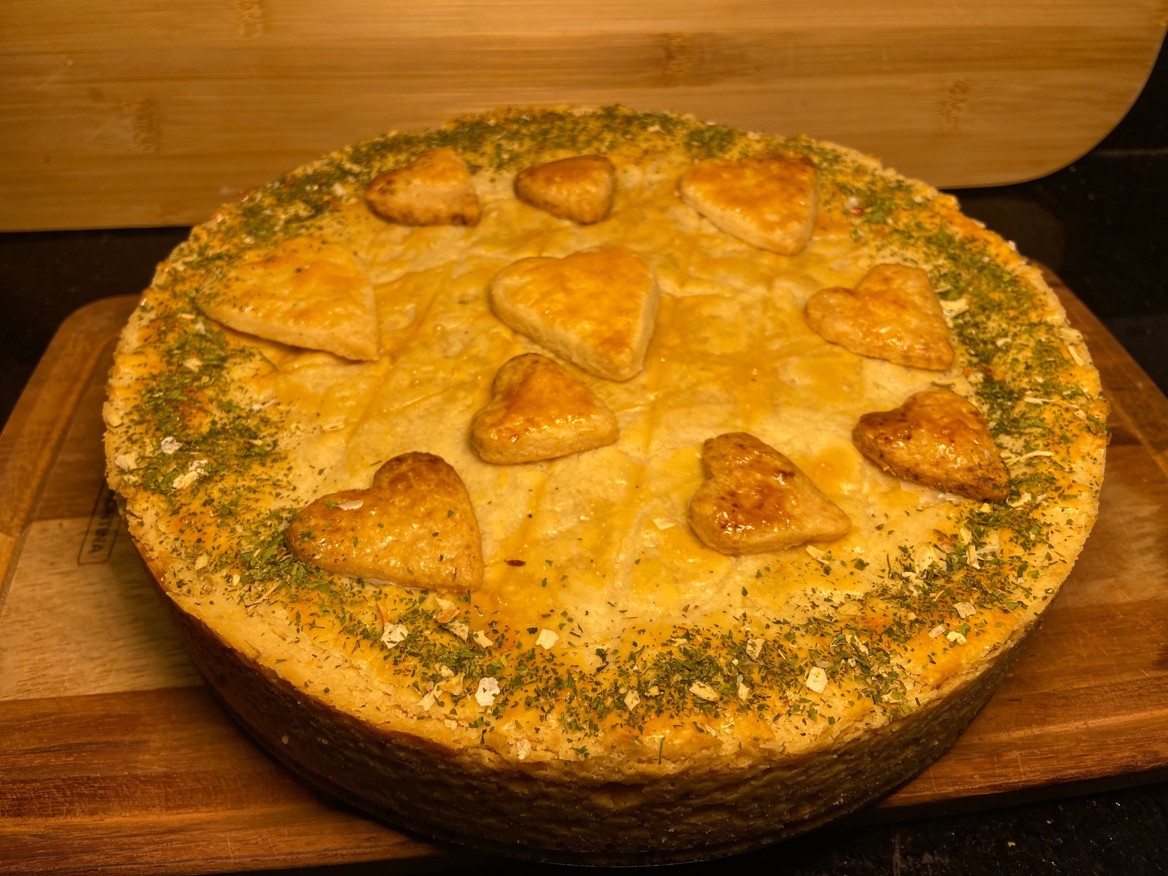 Receita de Empadão de Frango Cremoso com Requeijão