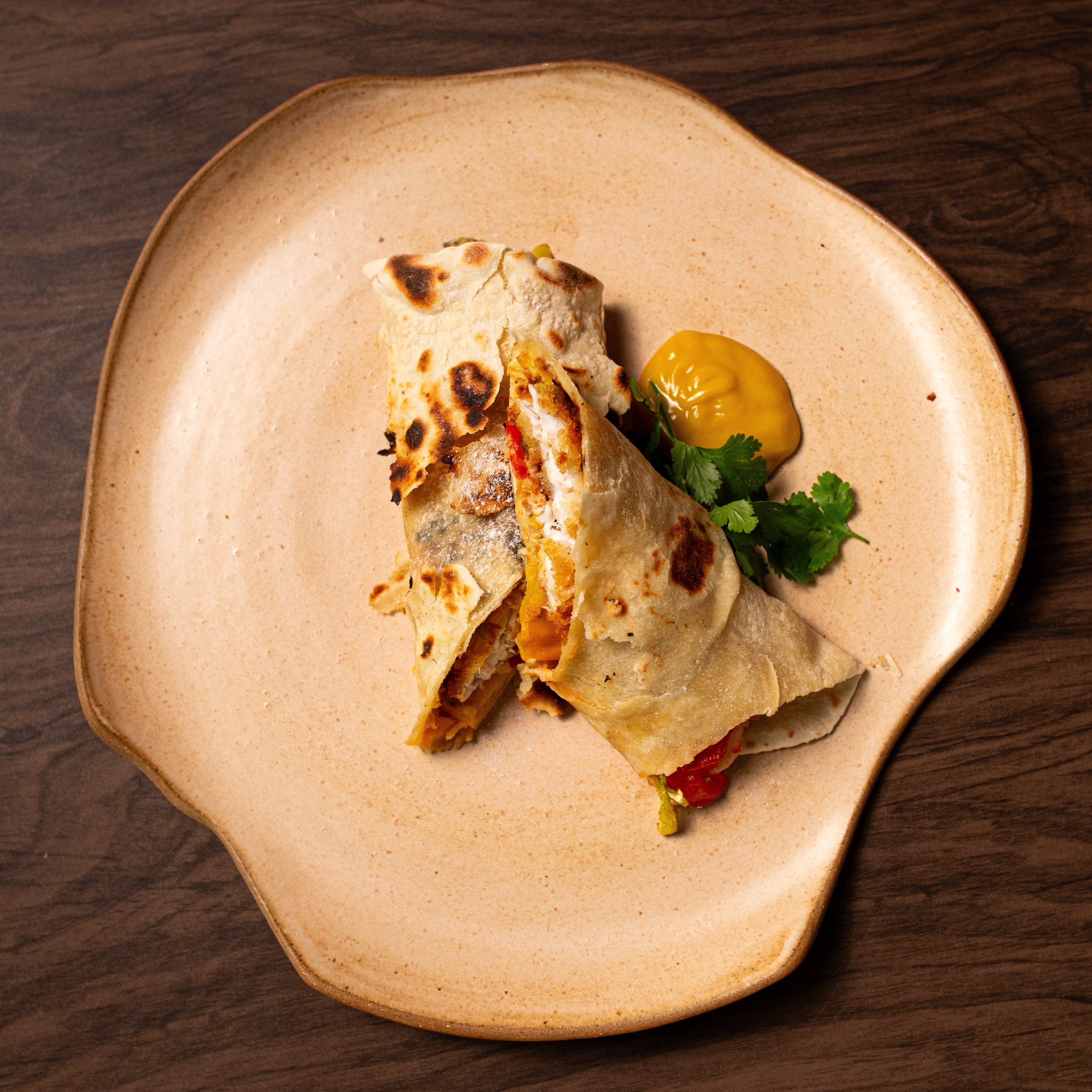 Receita de Wrap de Moqueca