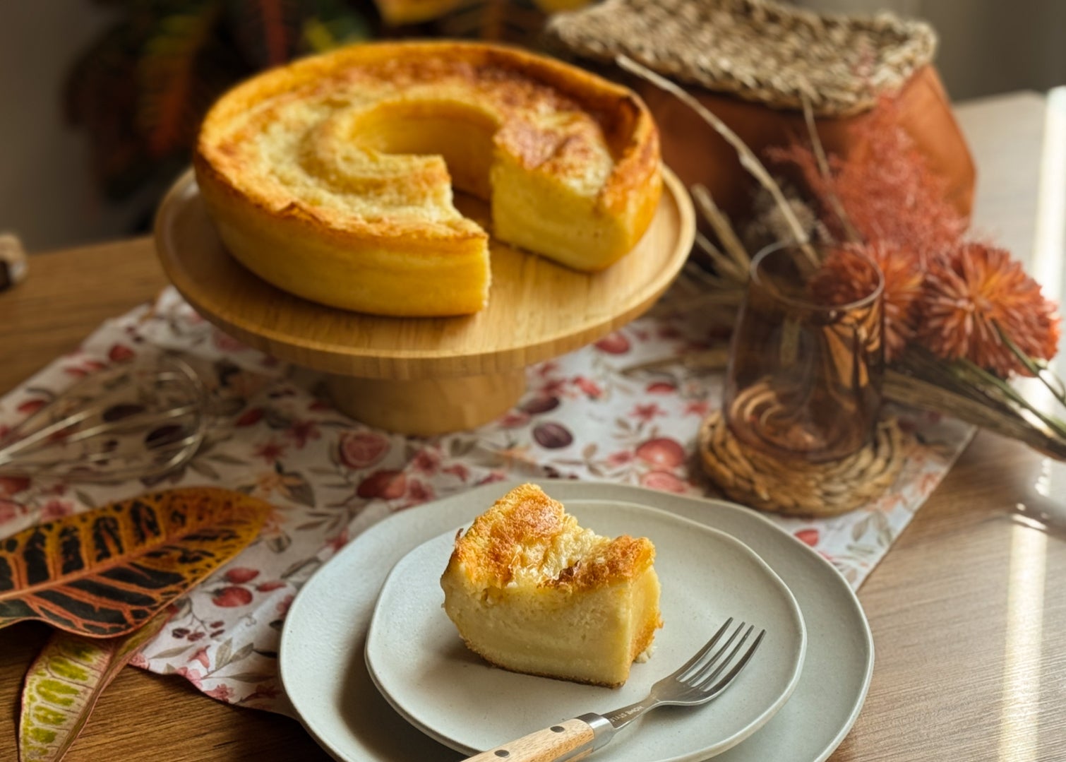 Receita de Bolo de Fubá Cremoso com Parmesão