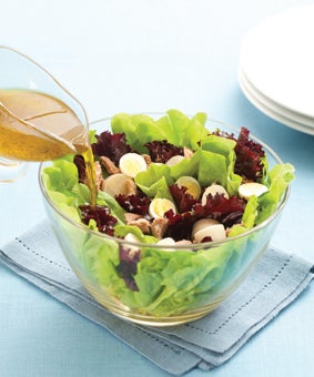 Salada de Folhas com Atum
