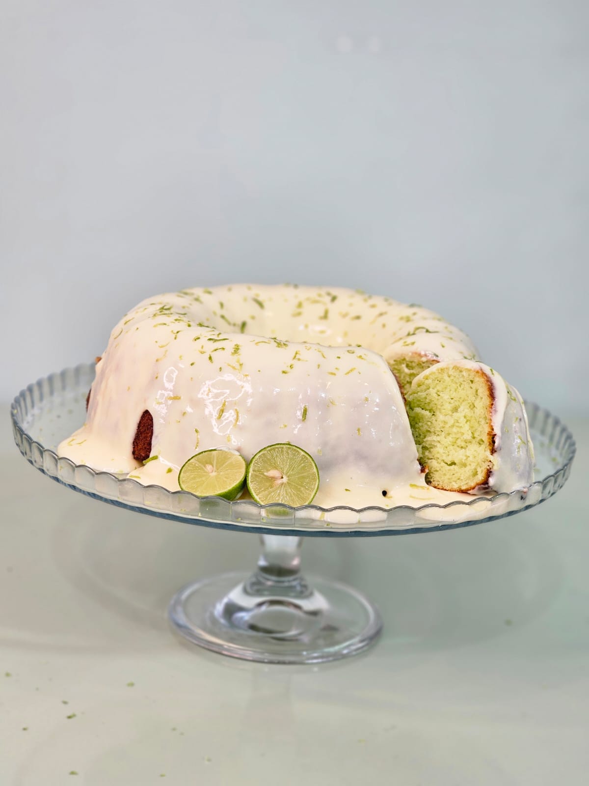 Receita de Bolo Verde com Limão