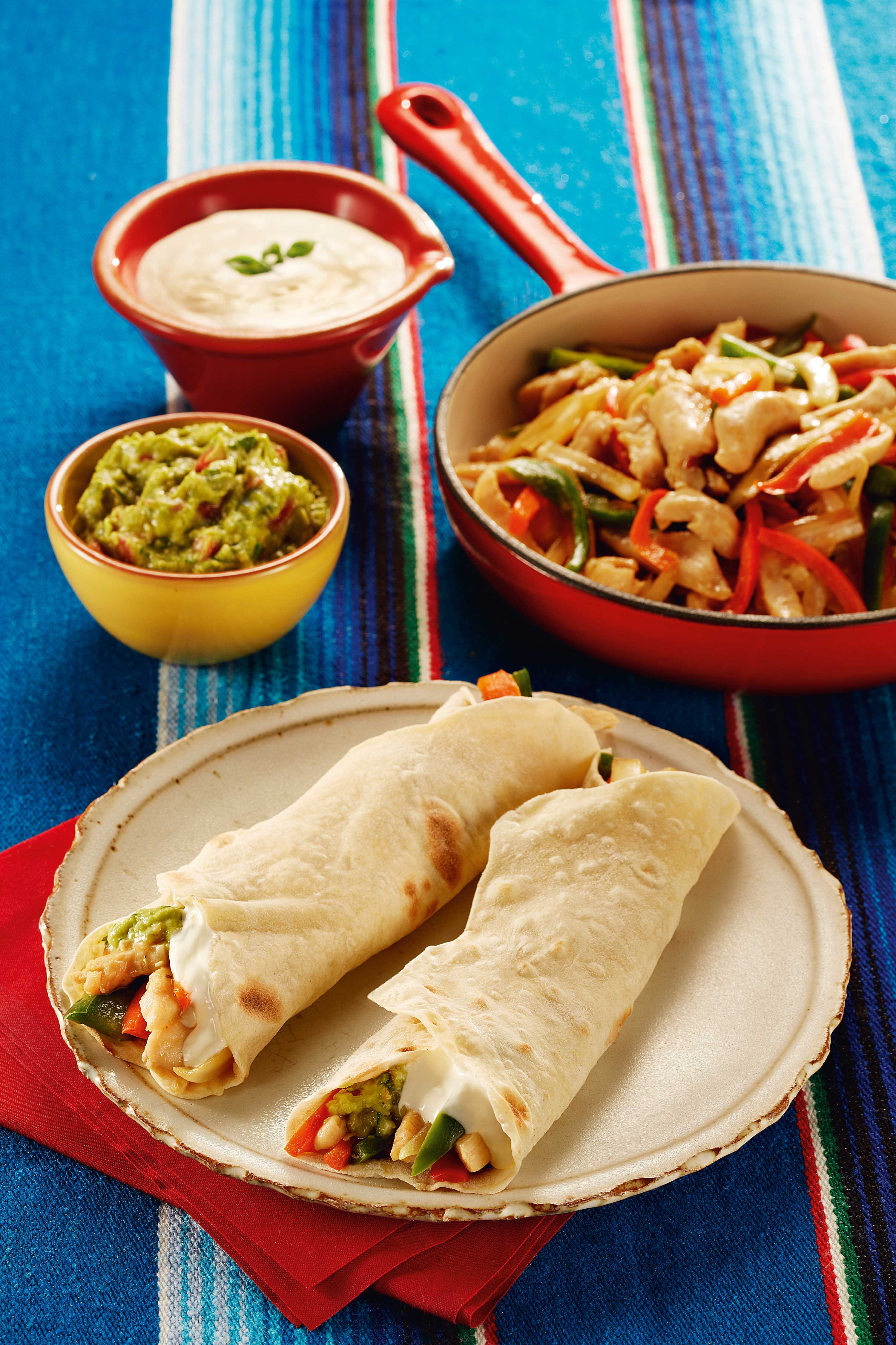 Fajitas de Frango