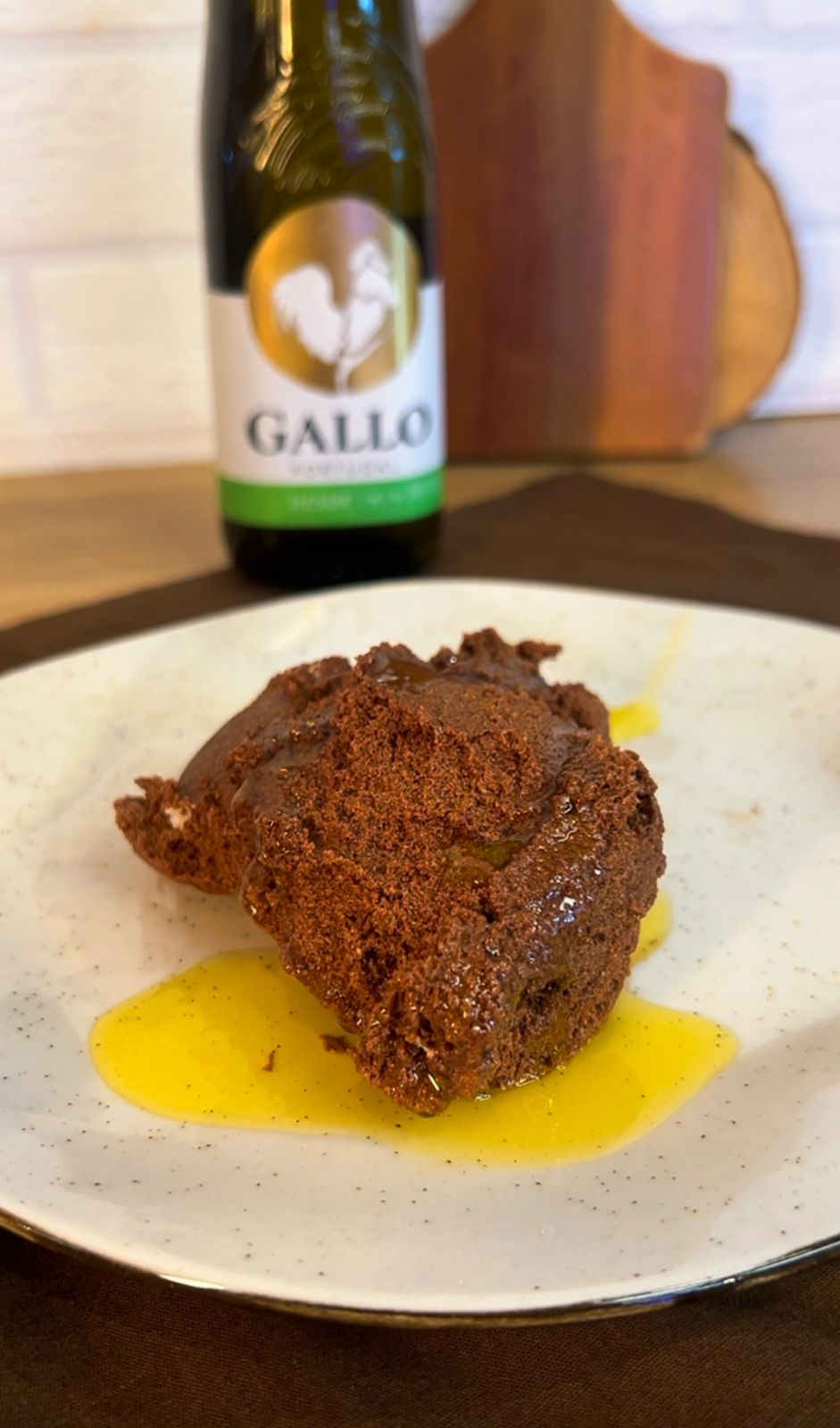 Receita de Mousse de Chocolate com Azeite Extra Virgem Gallo