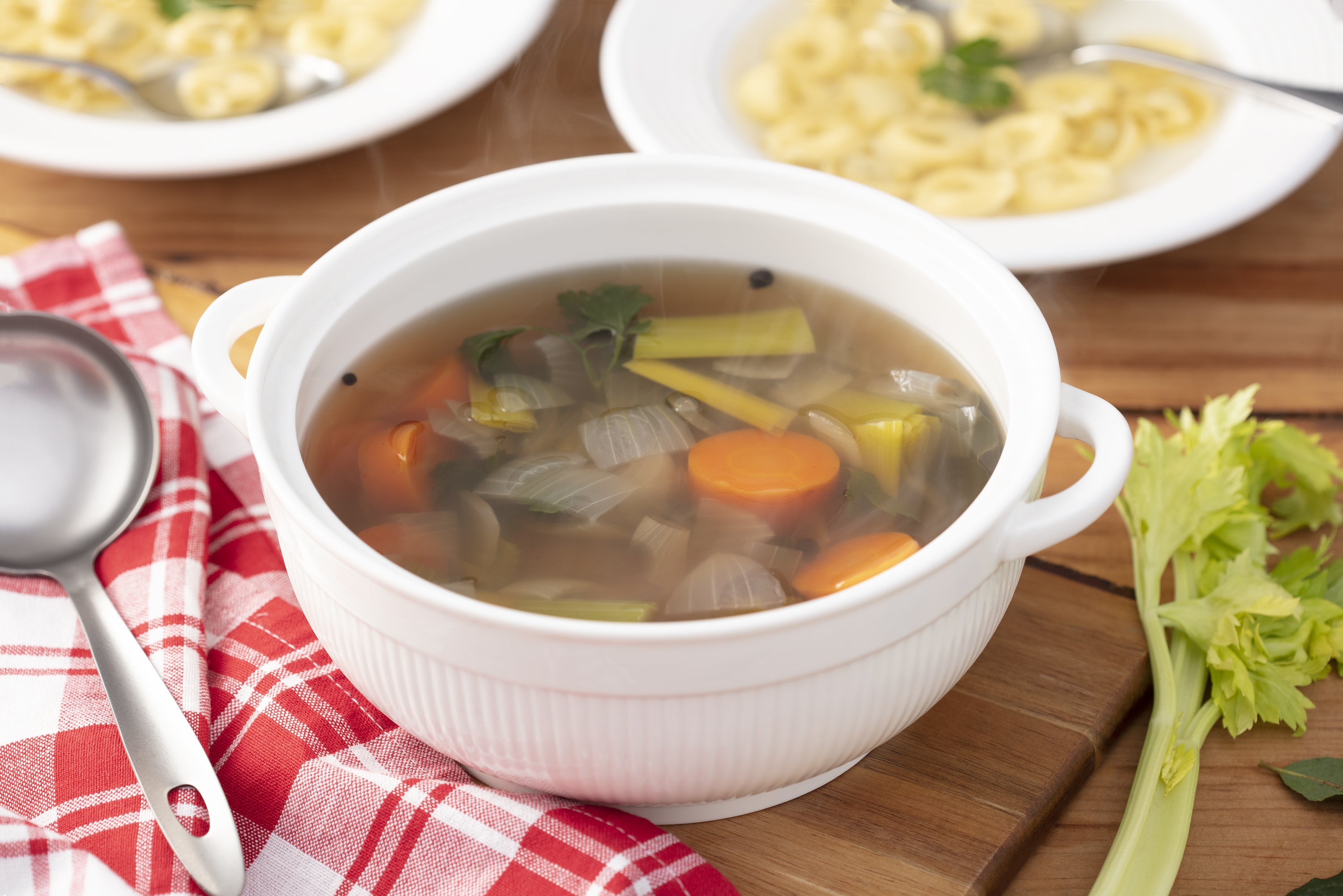 Caldo de Legumes Caseiro