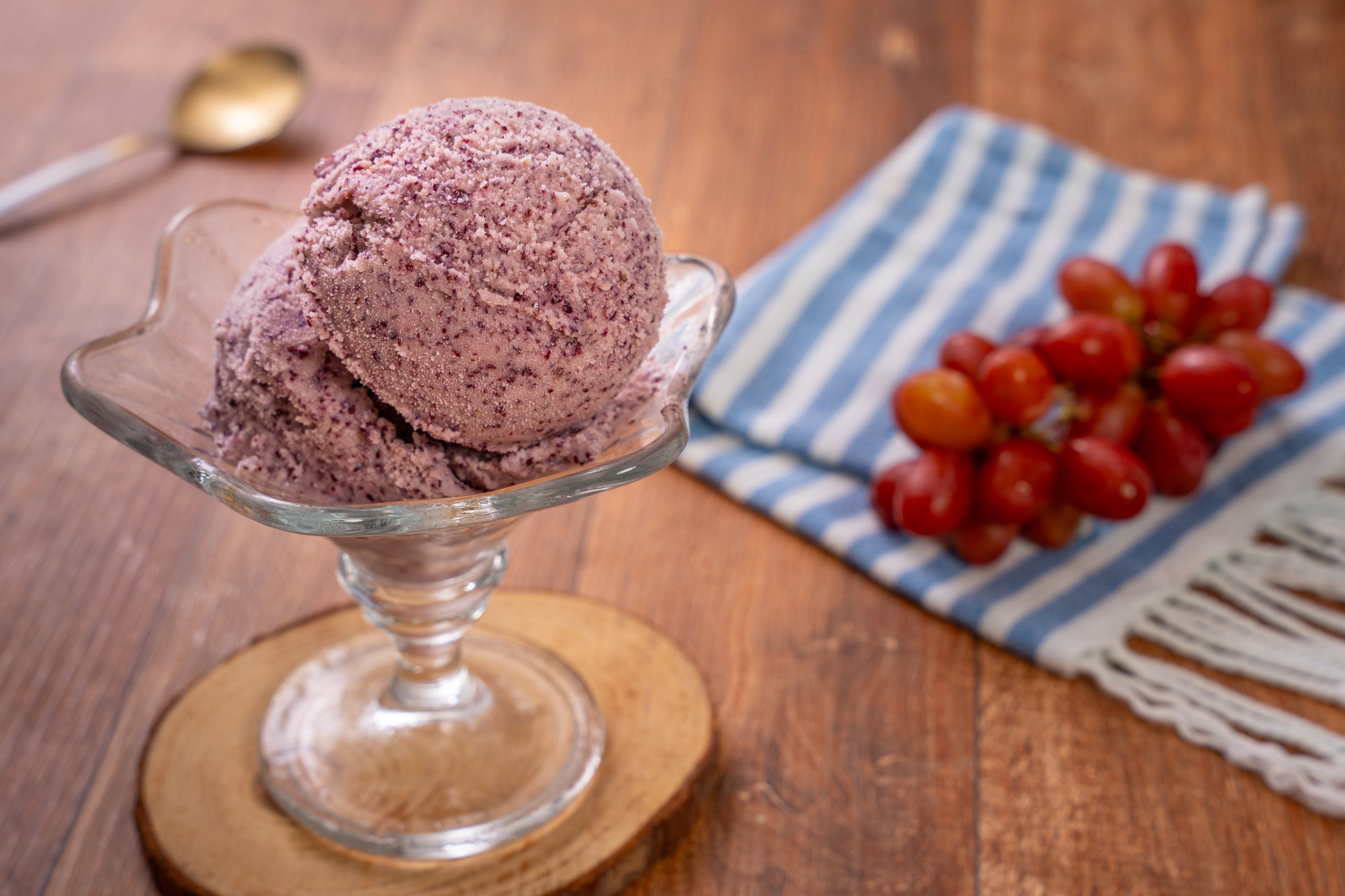 Receita de Sorvete de Uva com Nutren® Control Sem Sabor