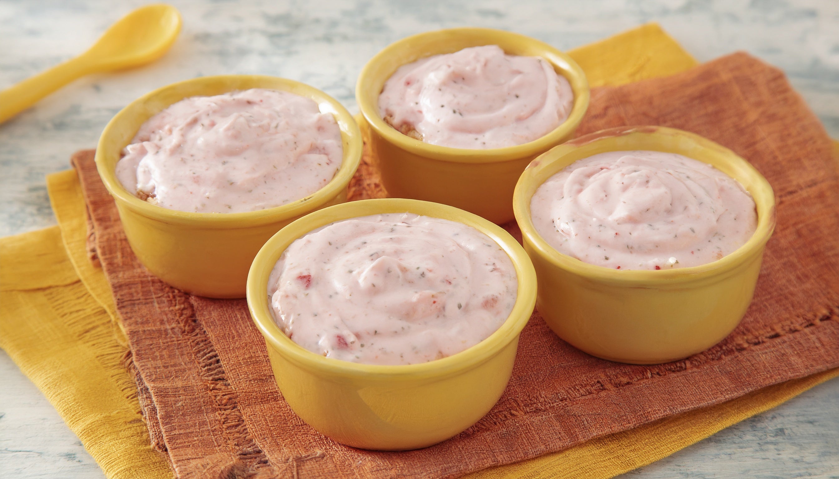 Receita de Mucininho com Morango e Iogurte