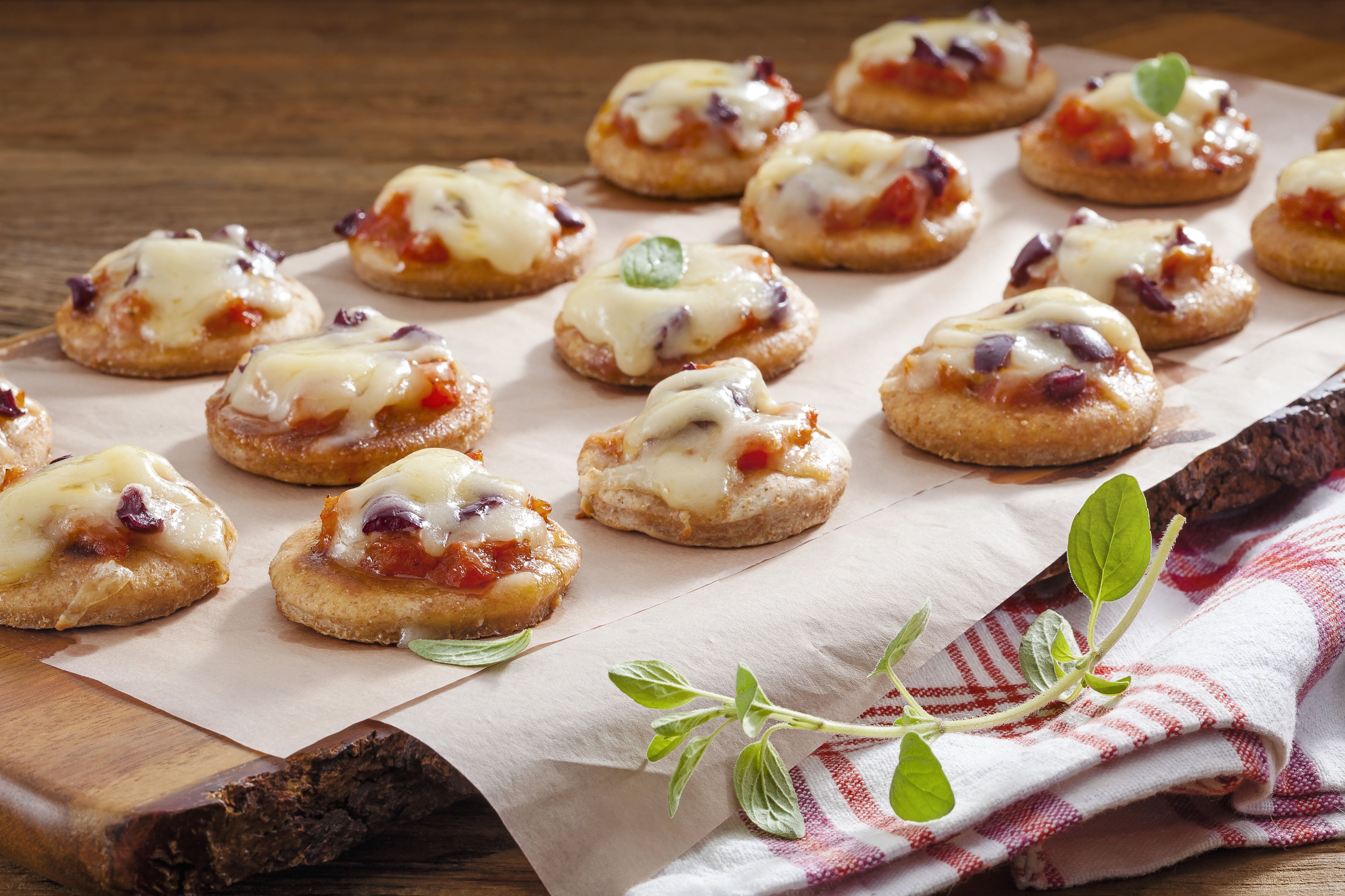 Mini Pizza de Frigideira