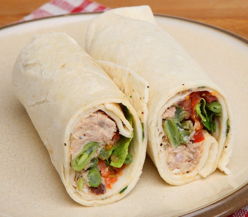 Wraps Divertidos de Atum