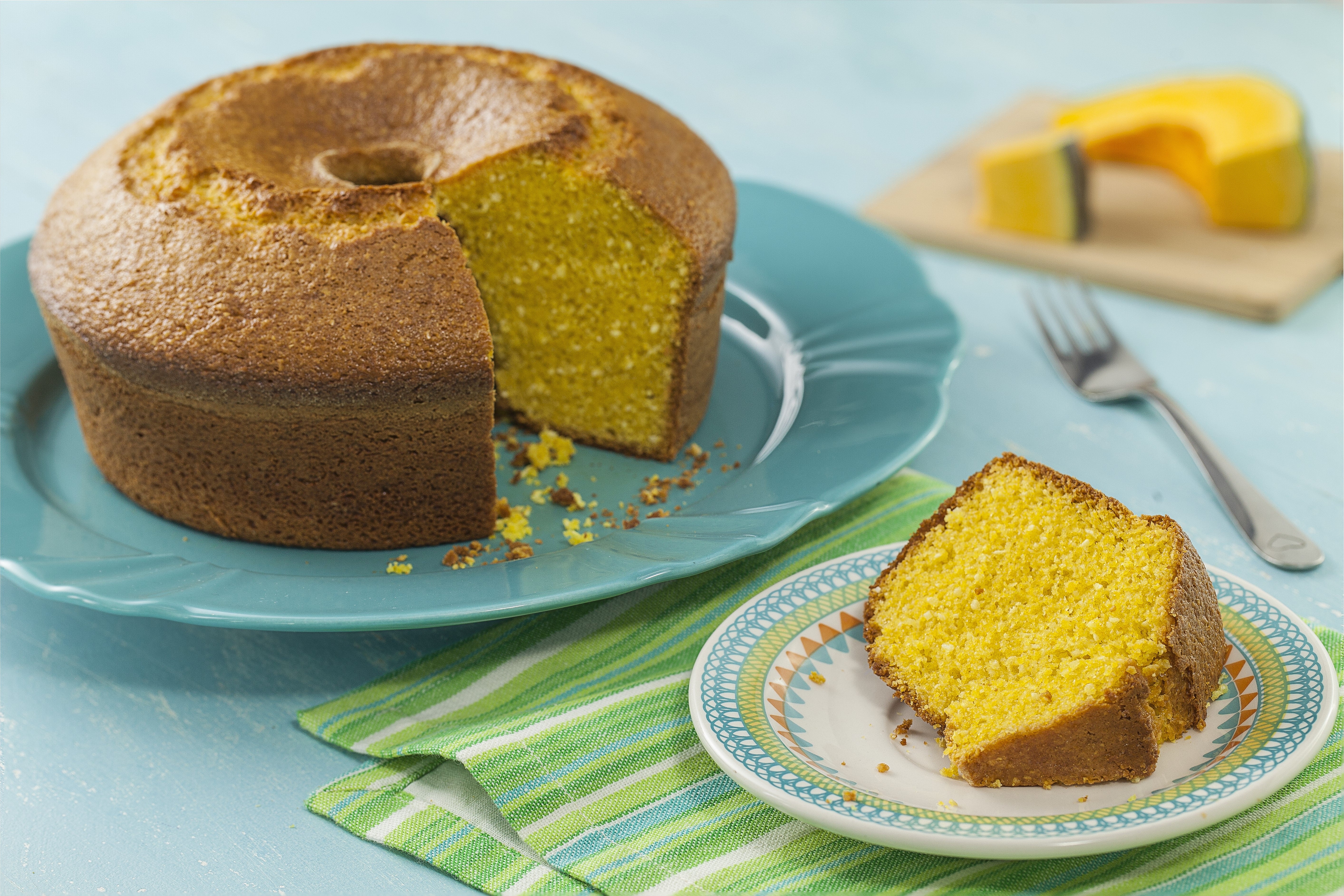 Bolo de Abóbora com Coco