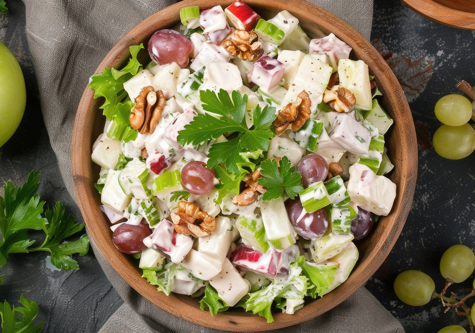 Receita de Salada Natalina da Patty