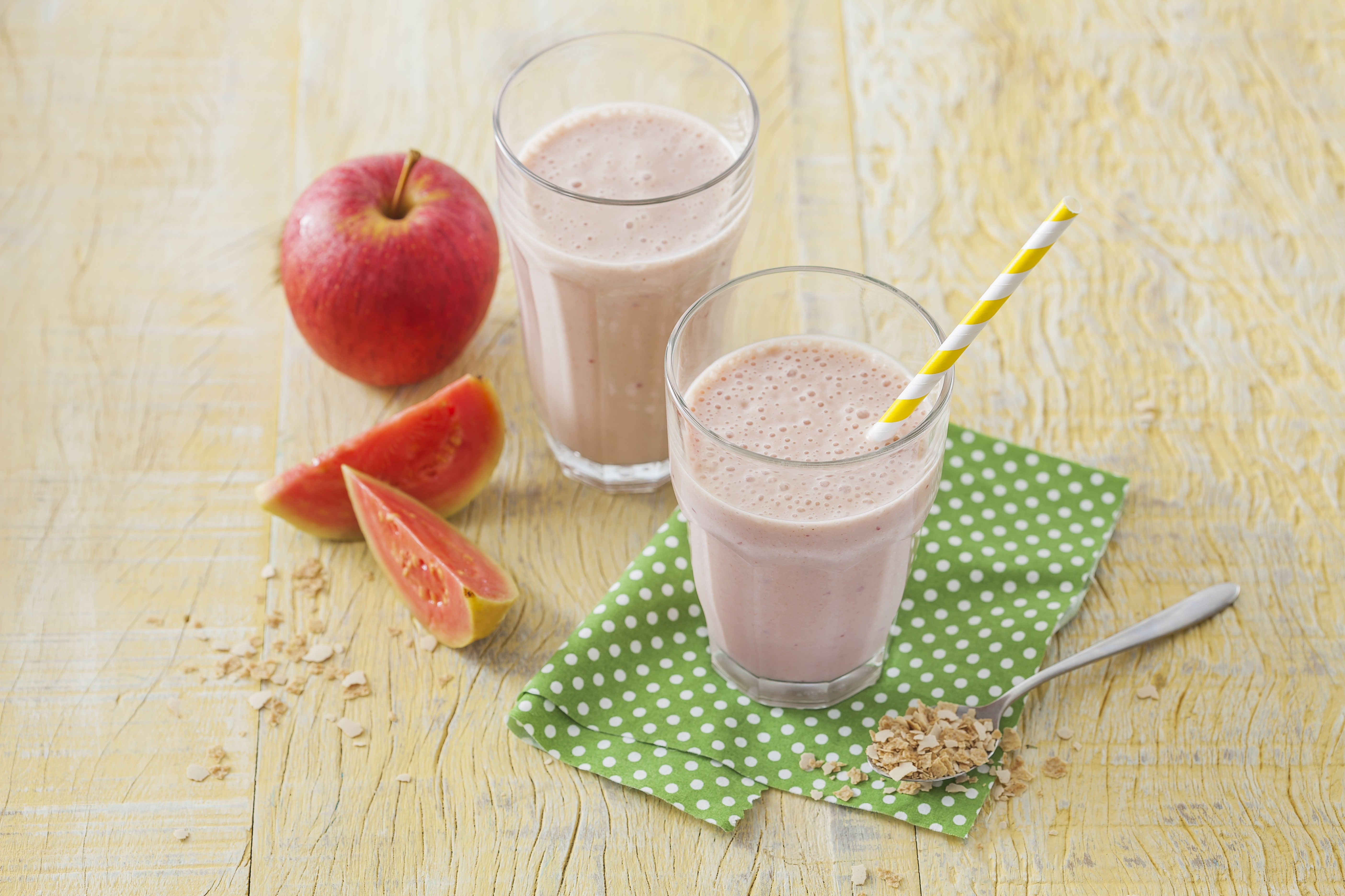 Vitamina Neston Goiaba com Maçã