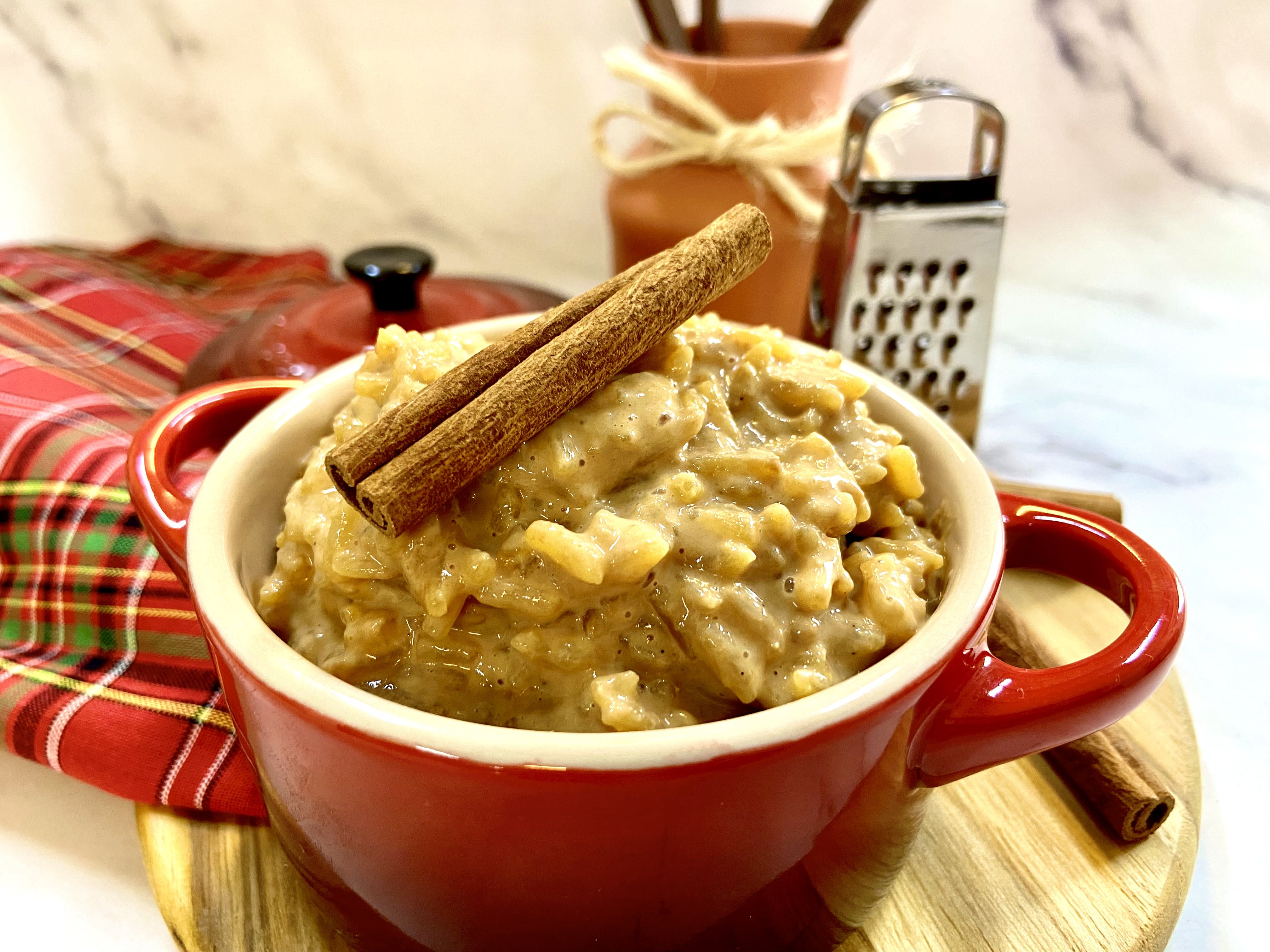 Arroz Doce com Caramelo