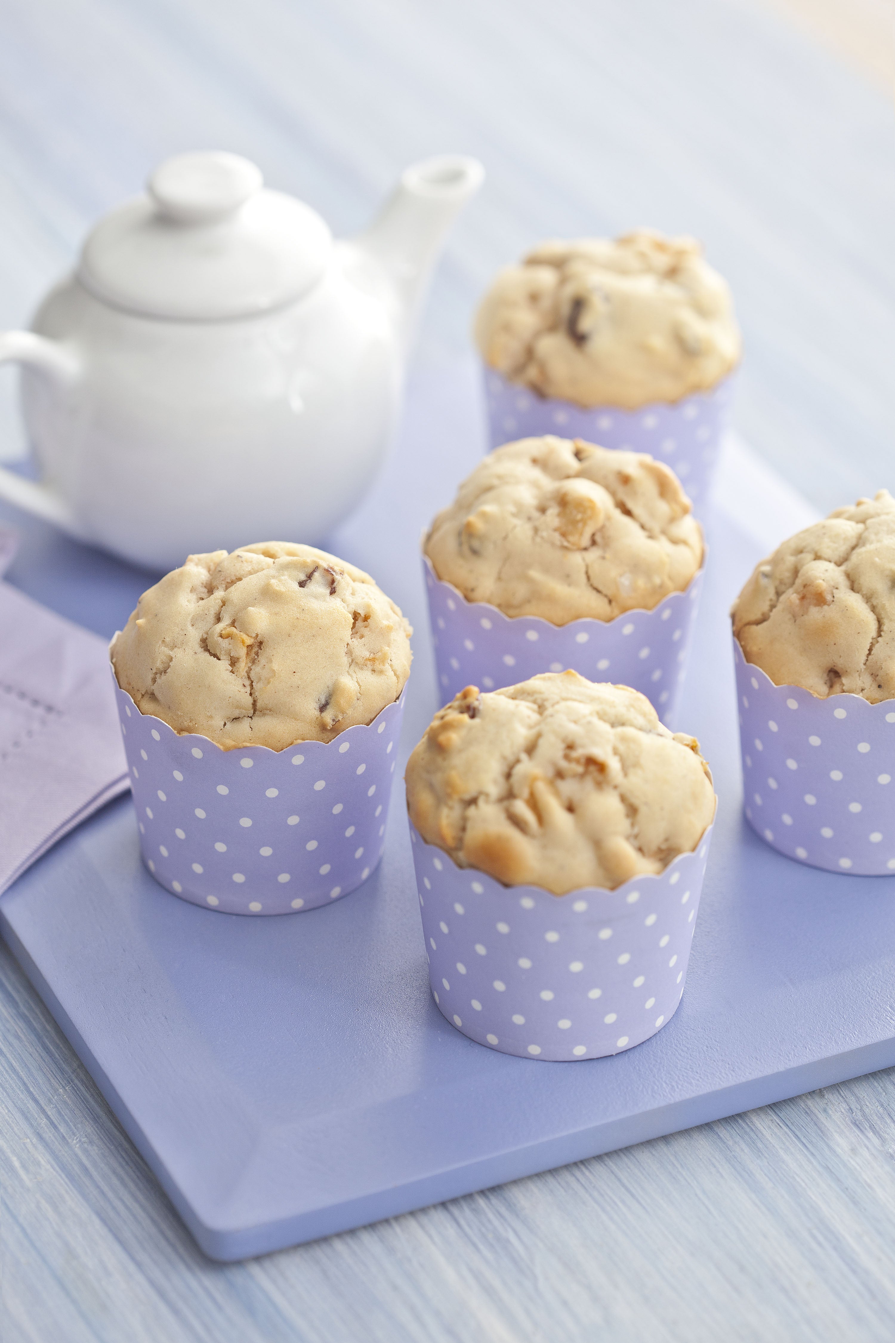 Muffin de Maçã, Canela e Castanha-do-Pará sem Glúten