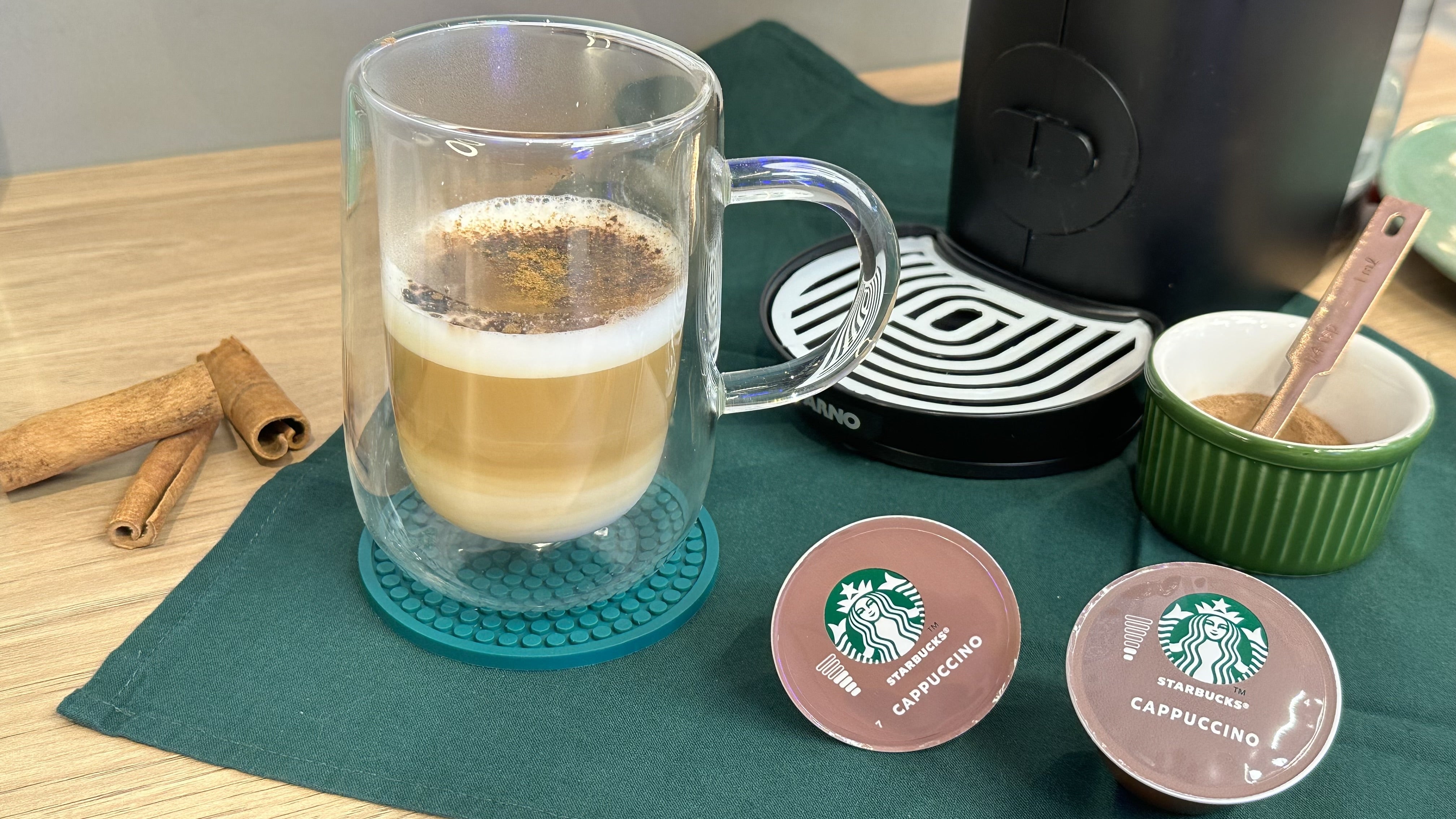 Receita de Cappuccino Canela