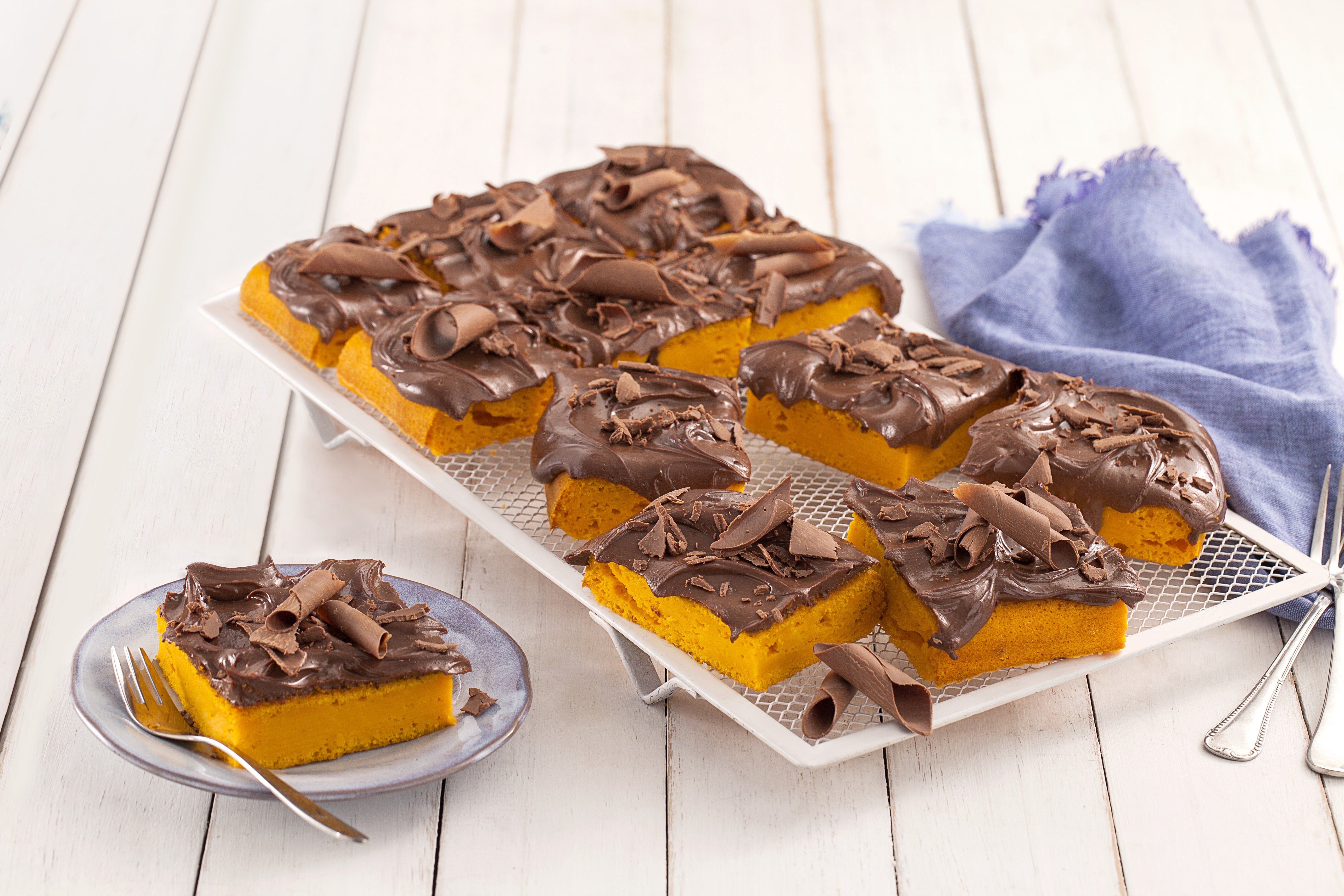 Bolo de Cenoura com Sucralose