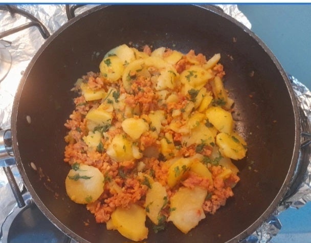 Receita de Calabresa com Batatas