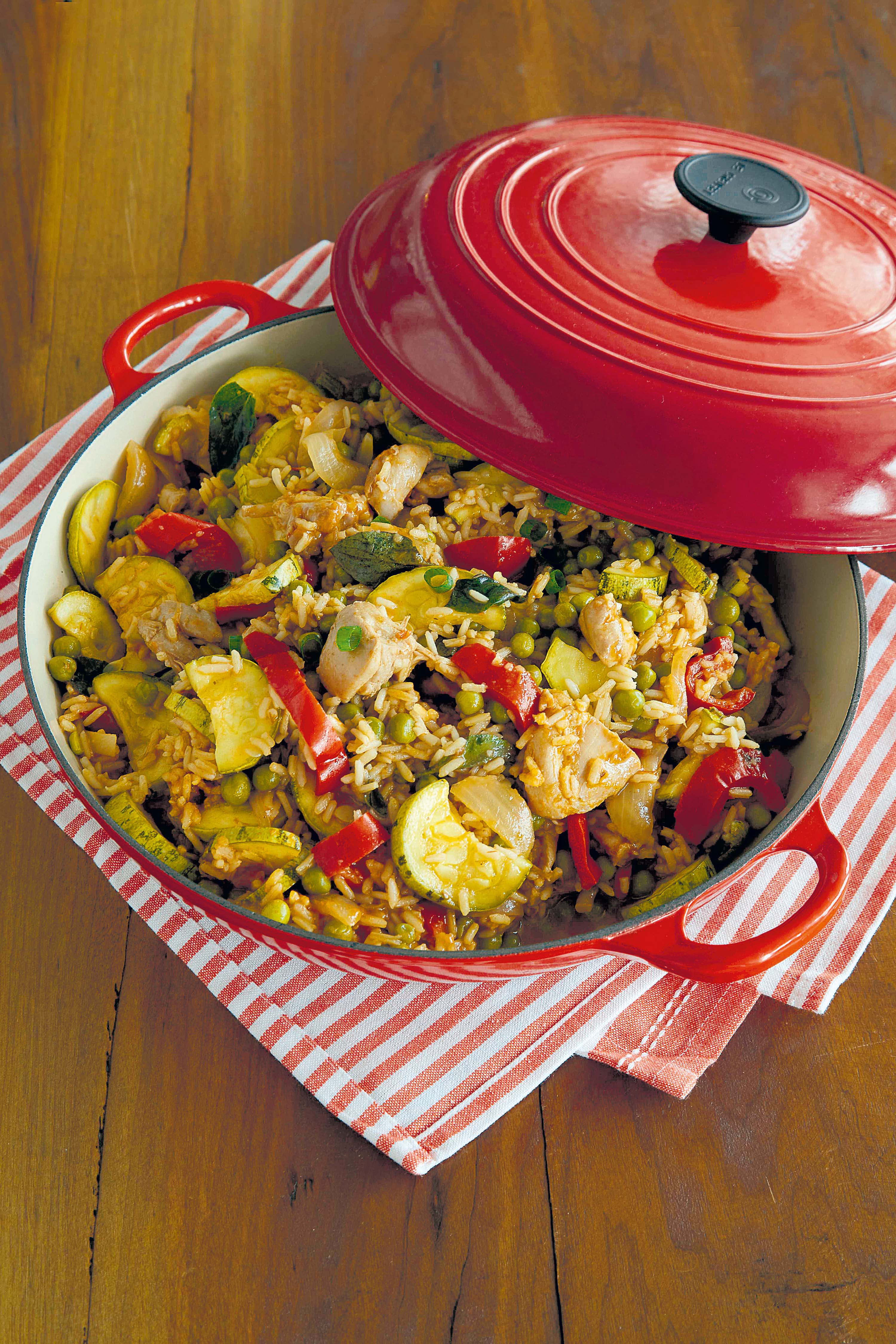 Caçarola de Frango (Galinhada)