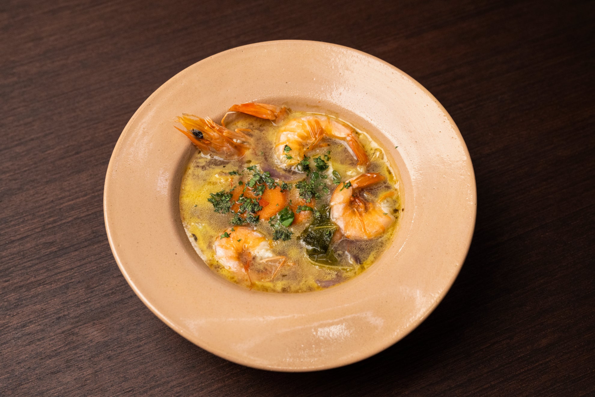 Receita de Ensopado Terra e Mar com Camarão Seco e Legumes