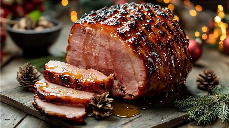 Receita de Tender Natalino Agridoce