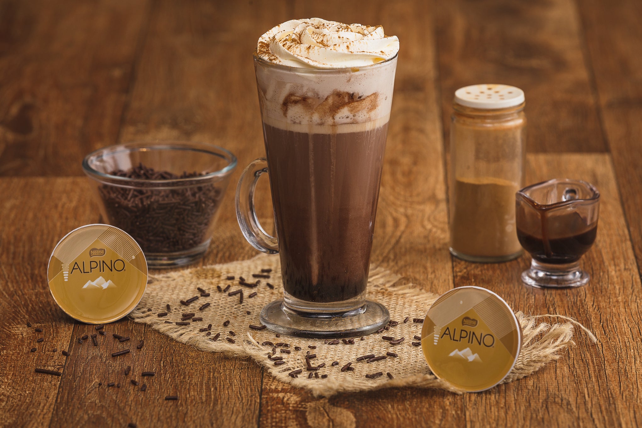 Bebida Dolce Gusto Alpino Chocolate Quente Receitas Nestlé