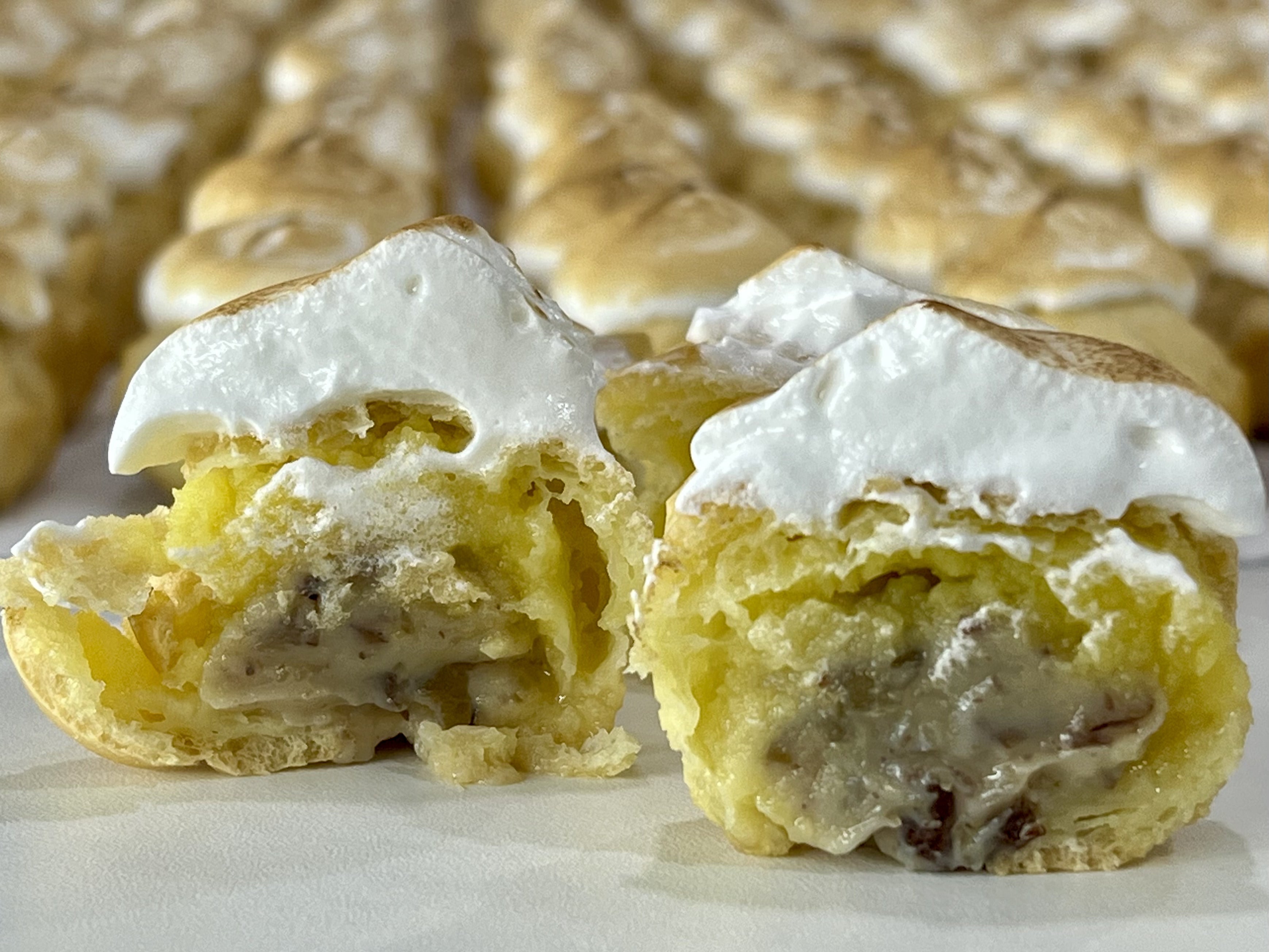 Receita de Choux de Nozes com Baba de Moça