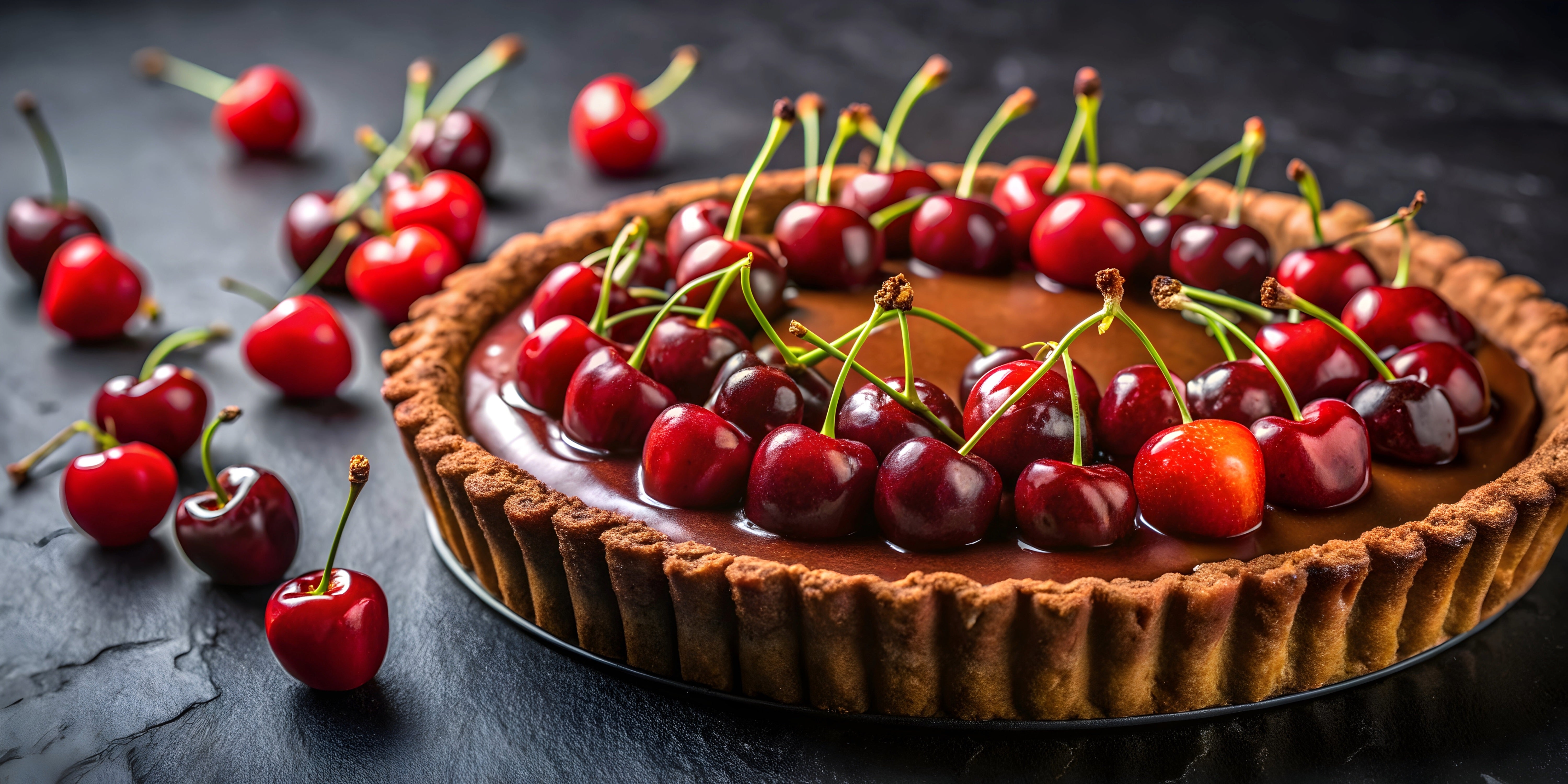 Receita de Torta Alemã de Amarenas