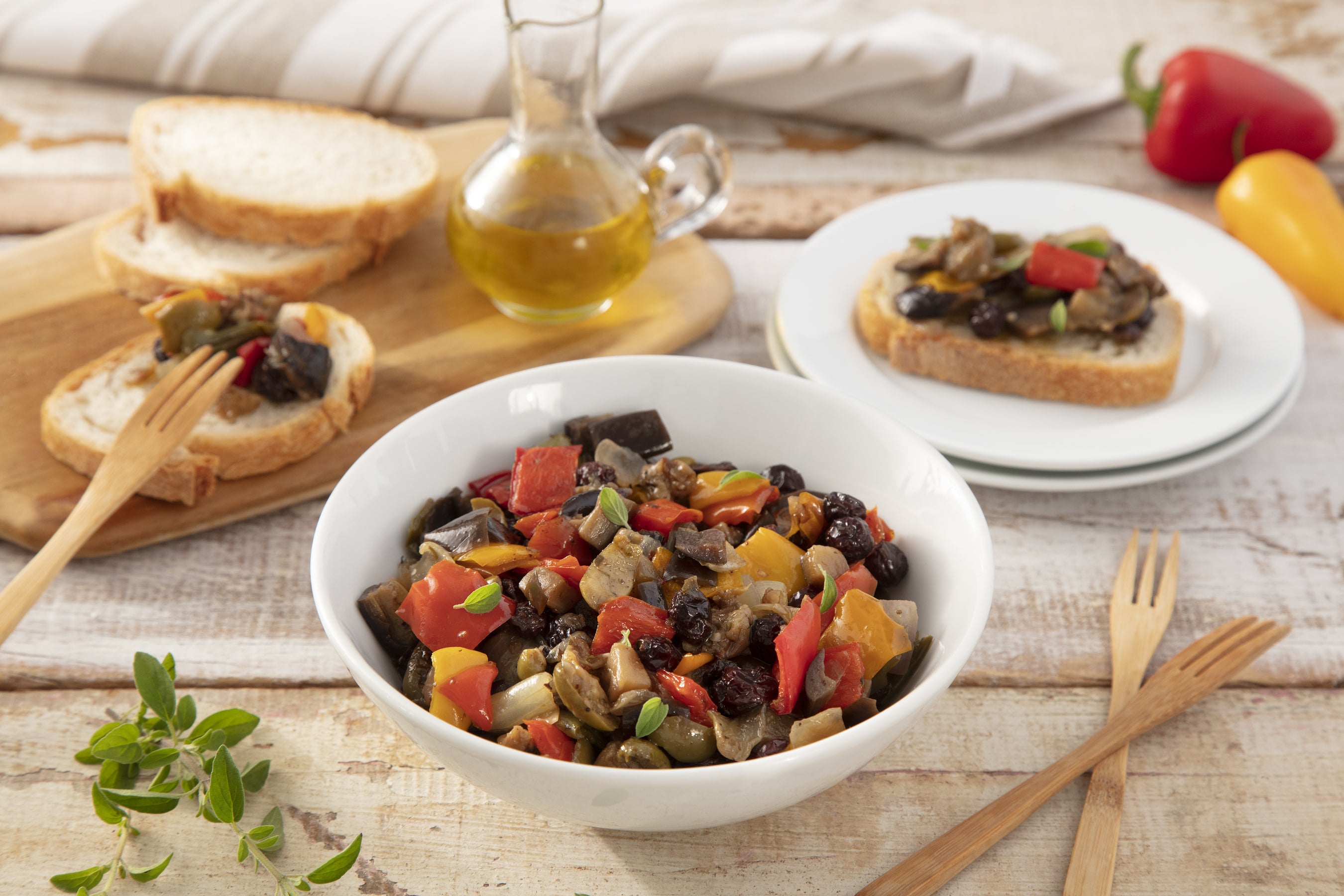 Receita de Caponata de Berinjela